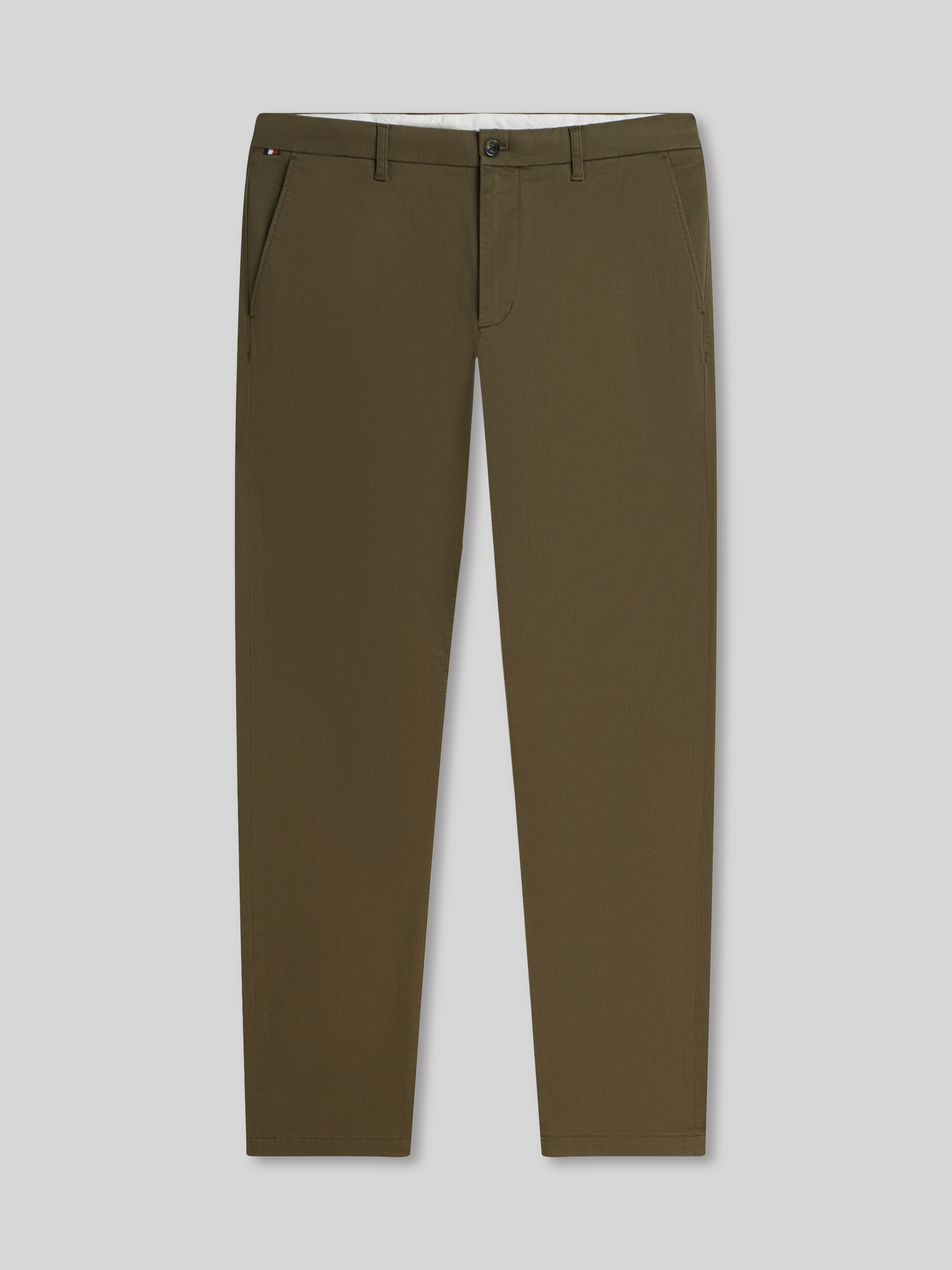 Tommy Hilfiger - Herren - Chino - Slim Fit - Khaki - 33/32