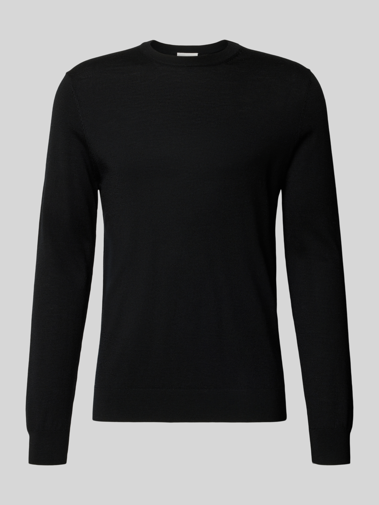 Profuomo Herren Schwarz Pullover, Gr. S
