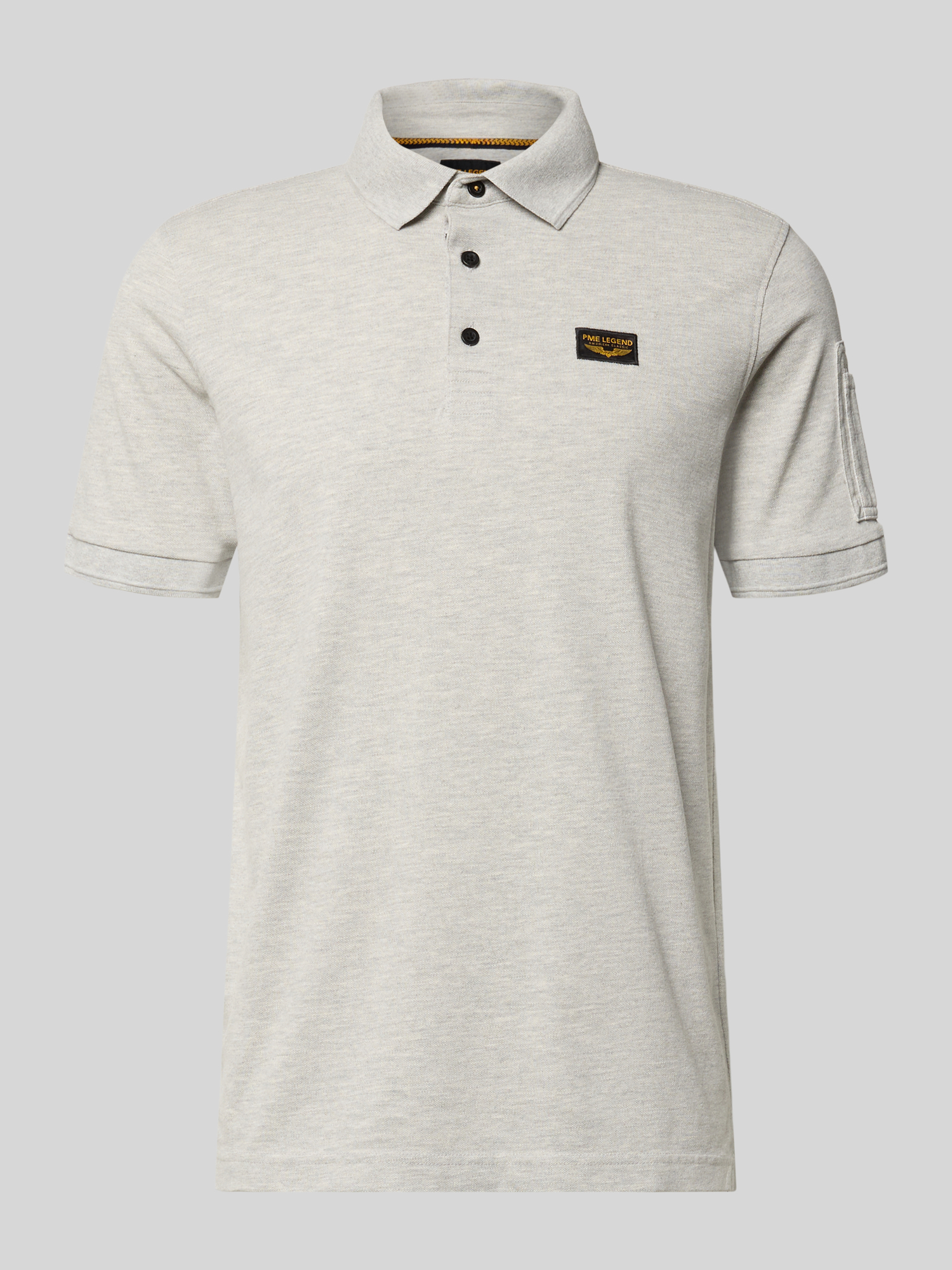PME Legend Herren Poloshirt L Hellgrau