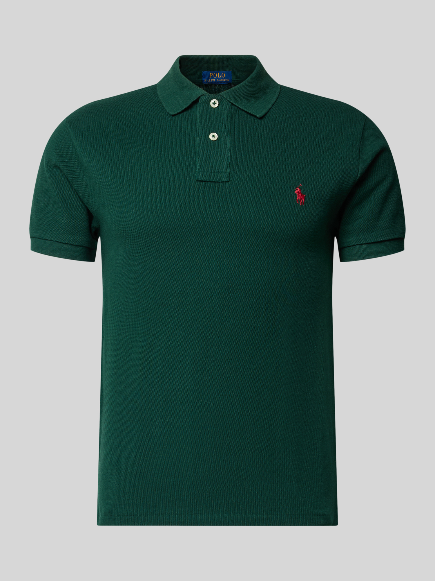 Polo Ralph Lauren Herren Poloshirt - Dunkelgrün - Größe M