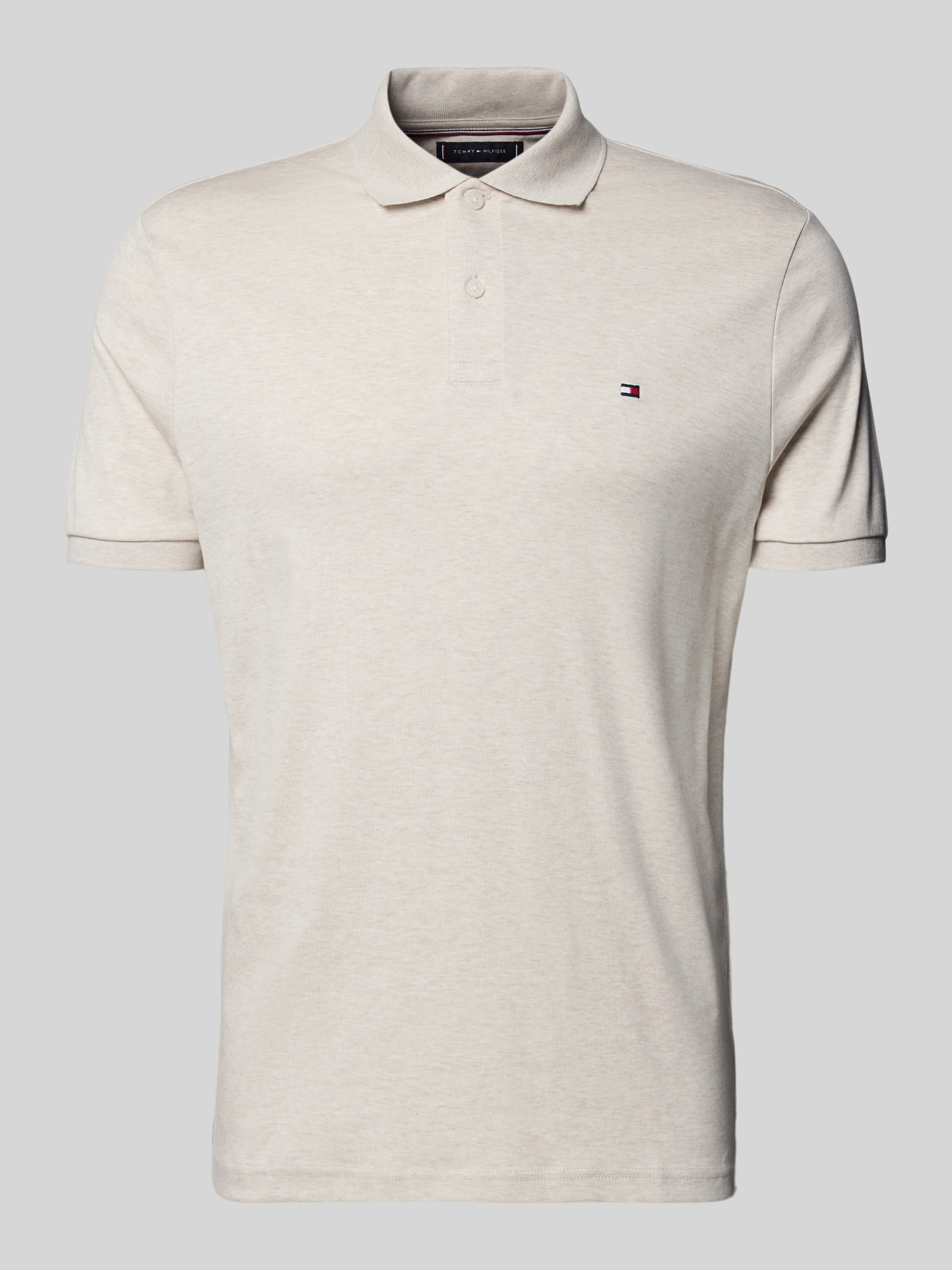 Tommy Hilfiger - Poloshirt - Baumwolle - Offwhite - S