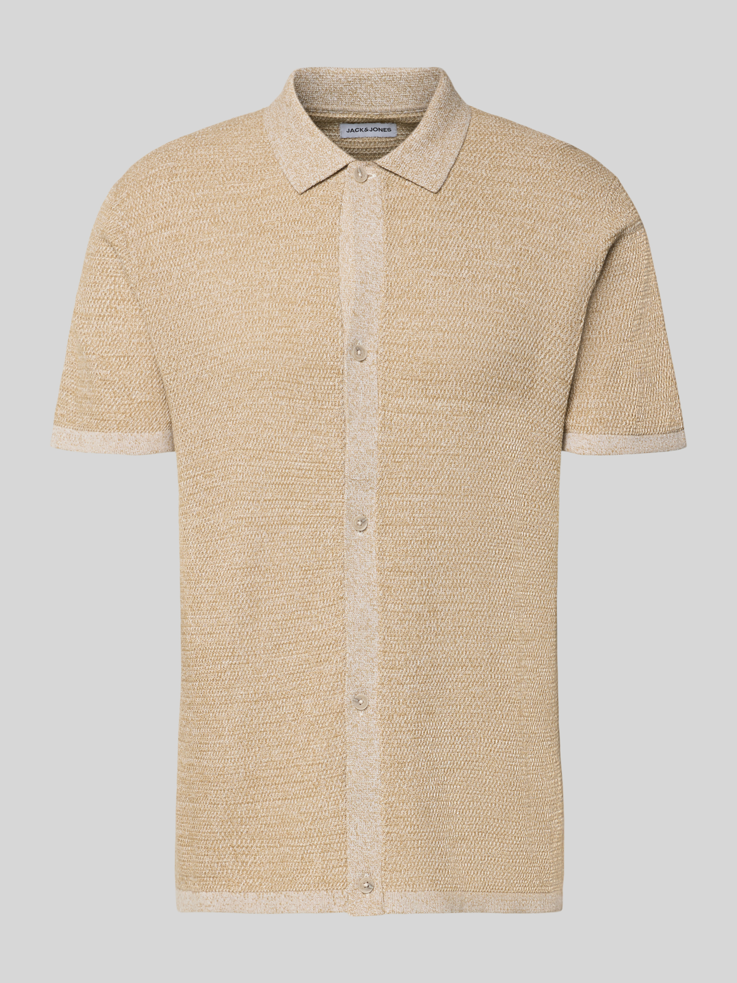 Jack & Jones Herren Hemd L Beige