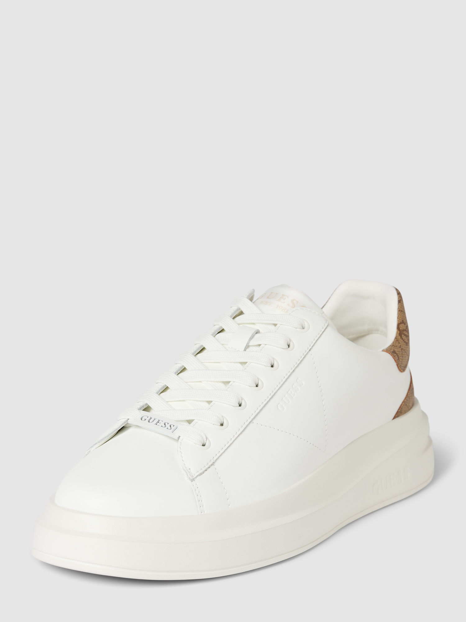 Guess - Polyethylen Sneaker Mit 4-5 Cm Absatz - Shoes - Herren - Weiß - 43 Eu - Bild 5