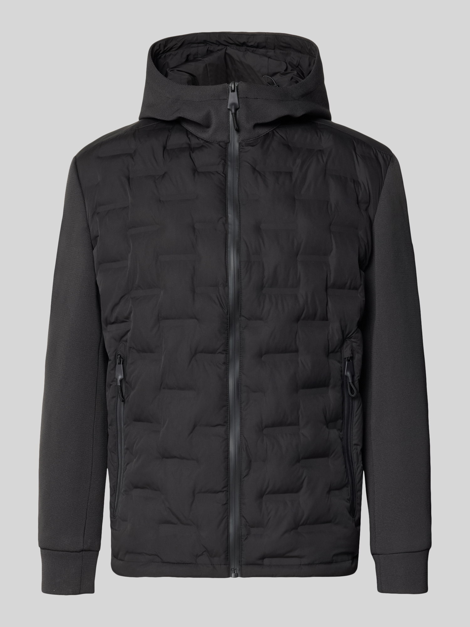 Strellson Herren Schwarz Jacke Mikrofaser Unifarben - Bild 2