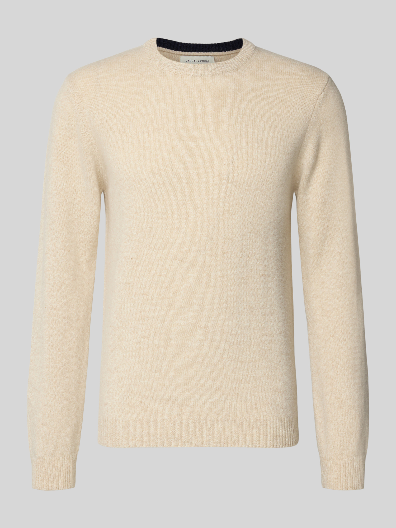 Casual Friday Pullover - Herren - L - Offwhite