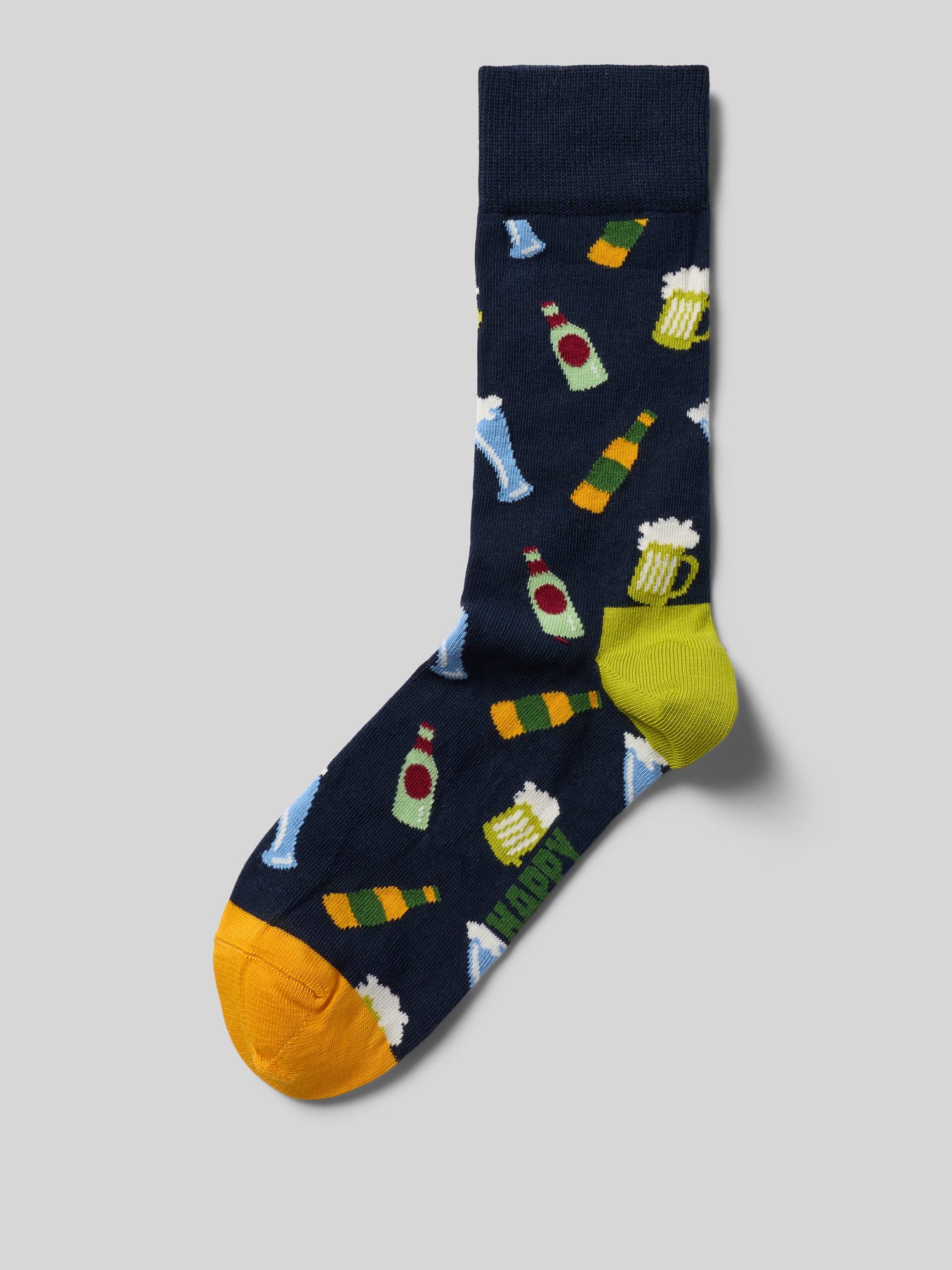 Happy Socks Beer Sock, Navy - Bild 2
