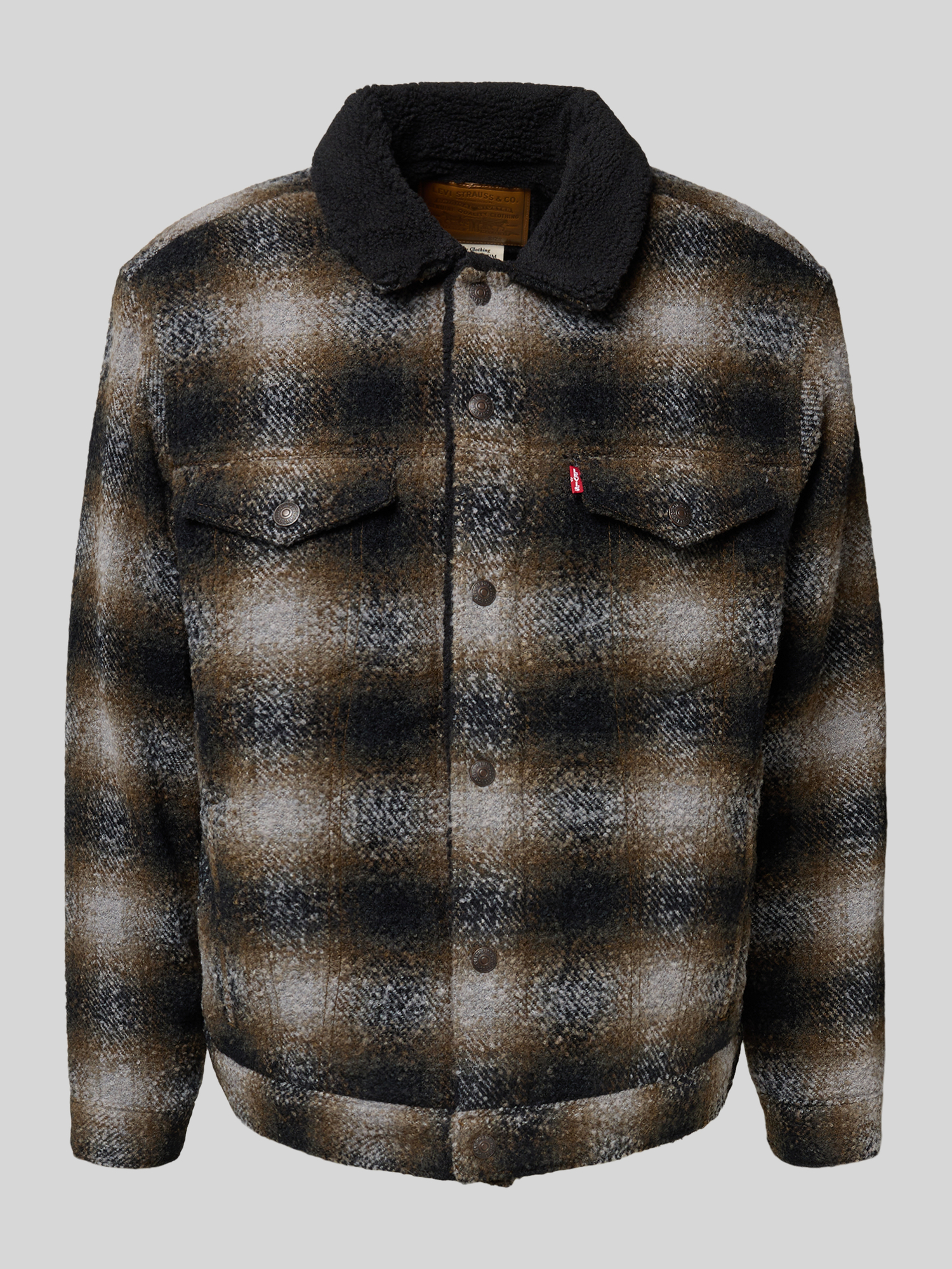 Levi's® Herren Hemdjacke Samt Mittelbraun Gr. S
