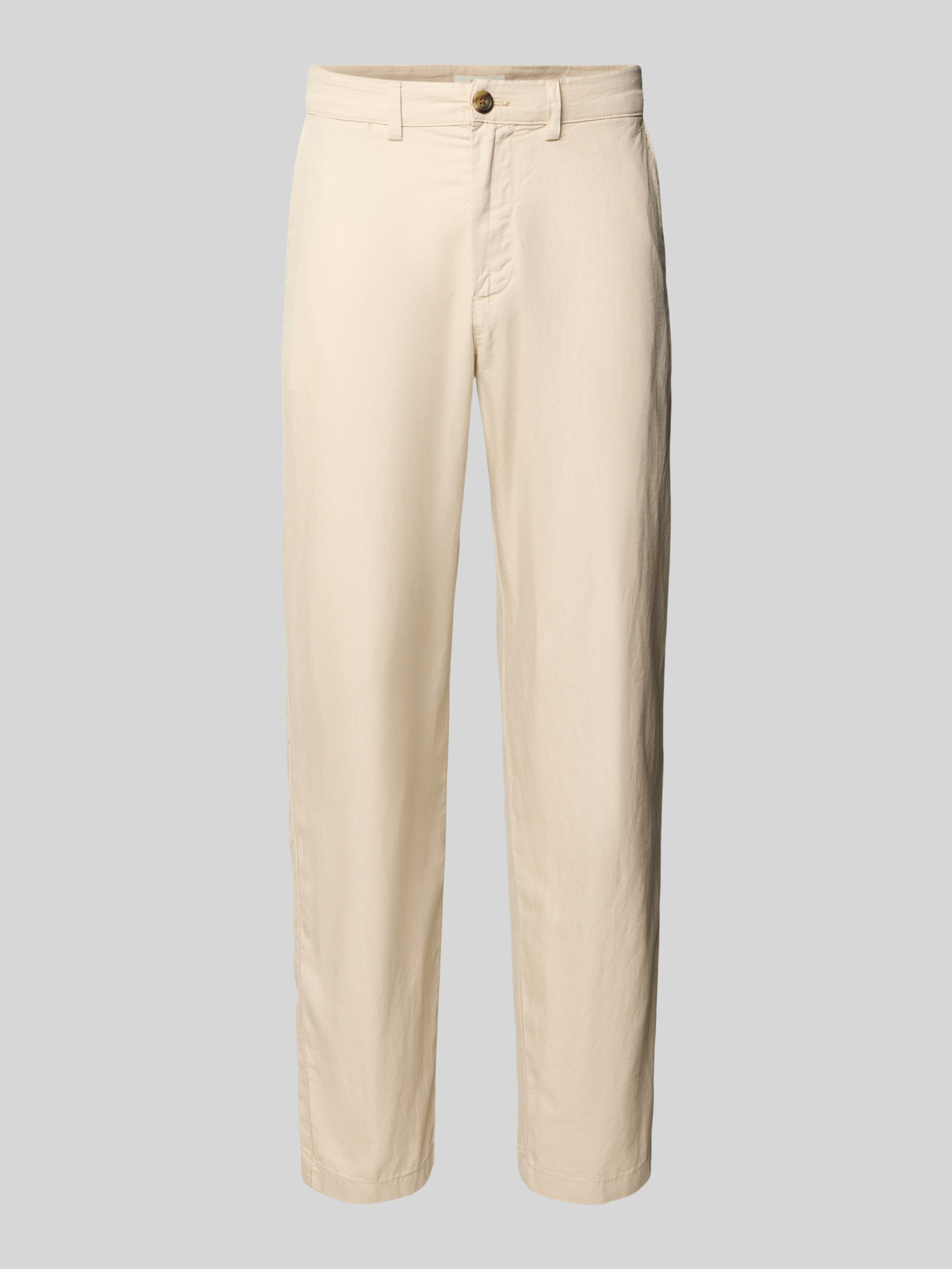 Selected Homme Herren Leinenhose Regular Fit 33/32 Ecru