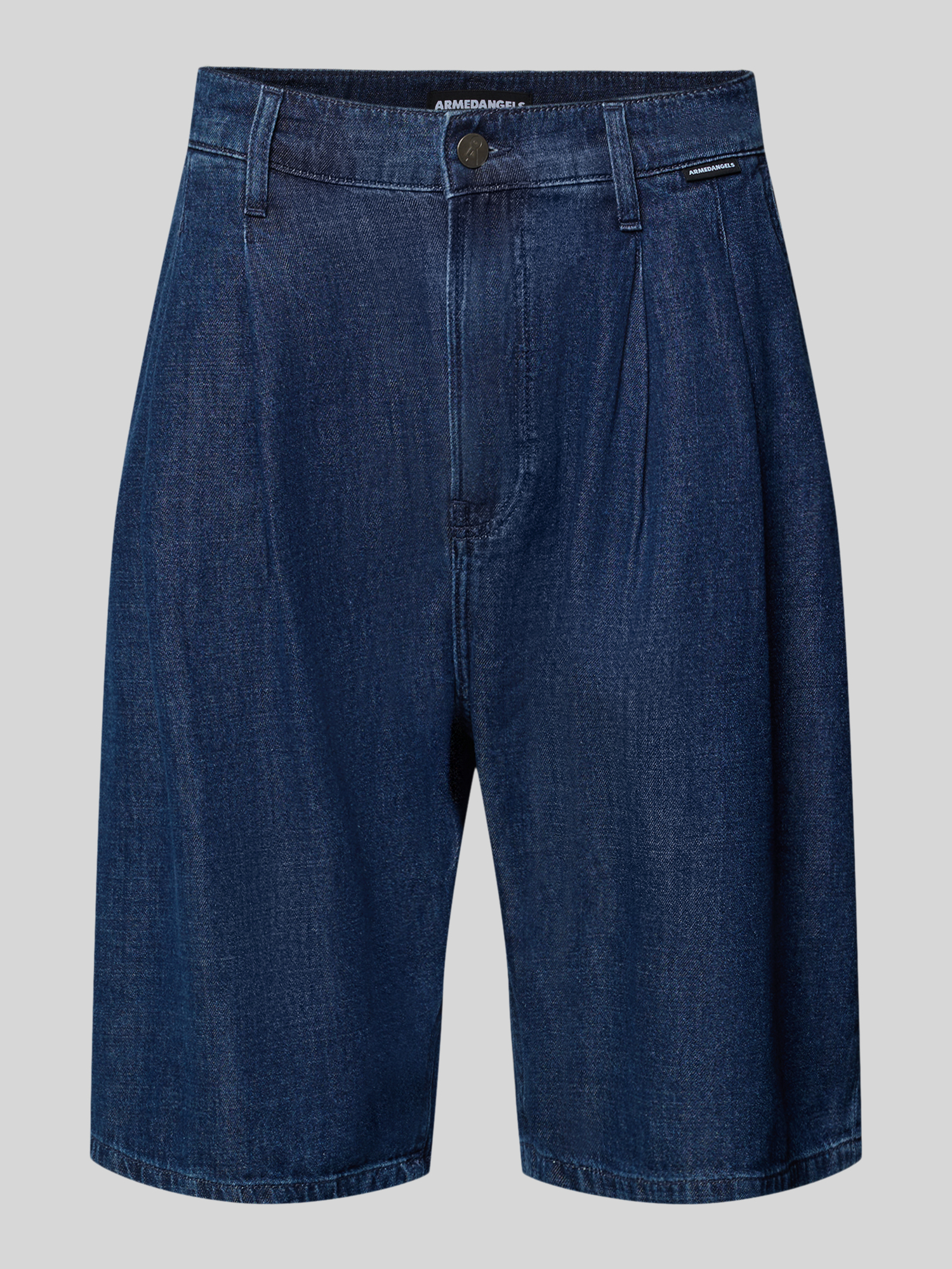ARMEDANGELS Herren Bermudas Regular Fit Dunkelblau Größe 34
