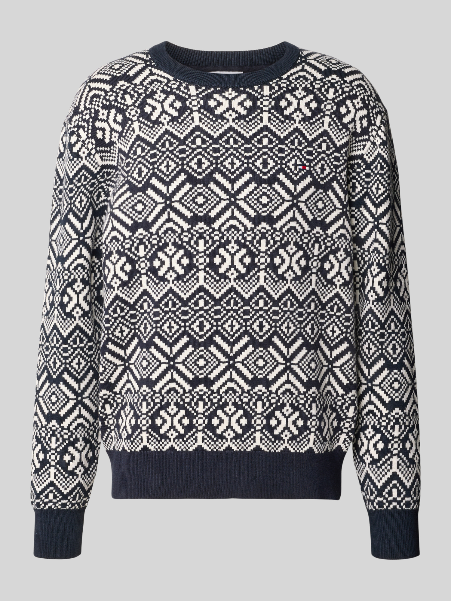 Tommy Hilfiger Herren Marine Pullover, Blau, Gr. M