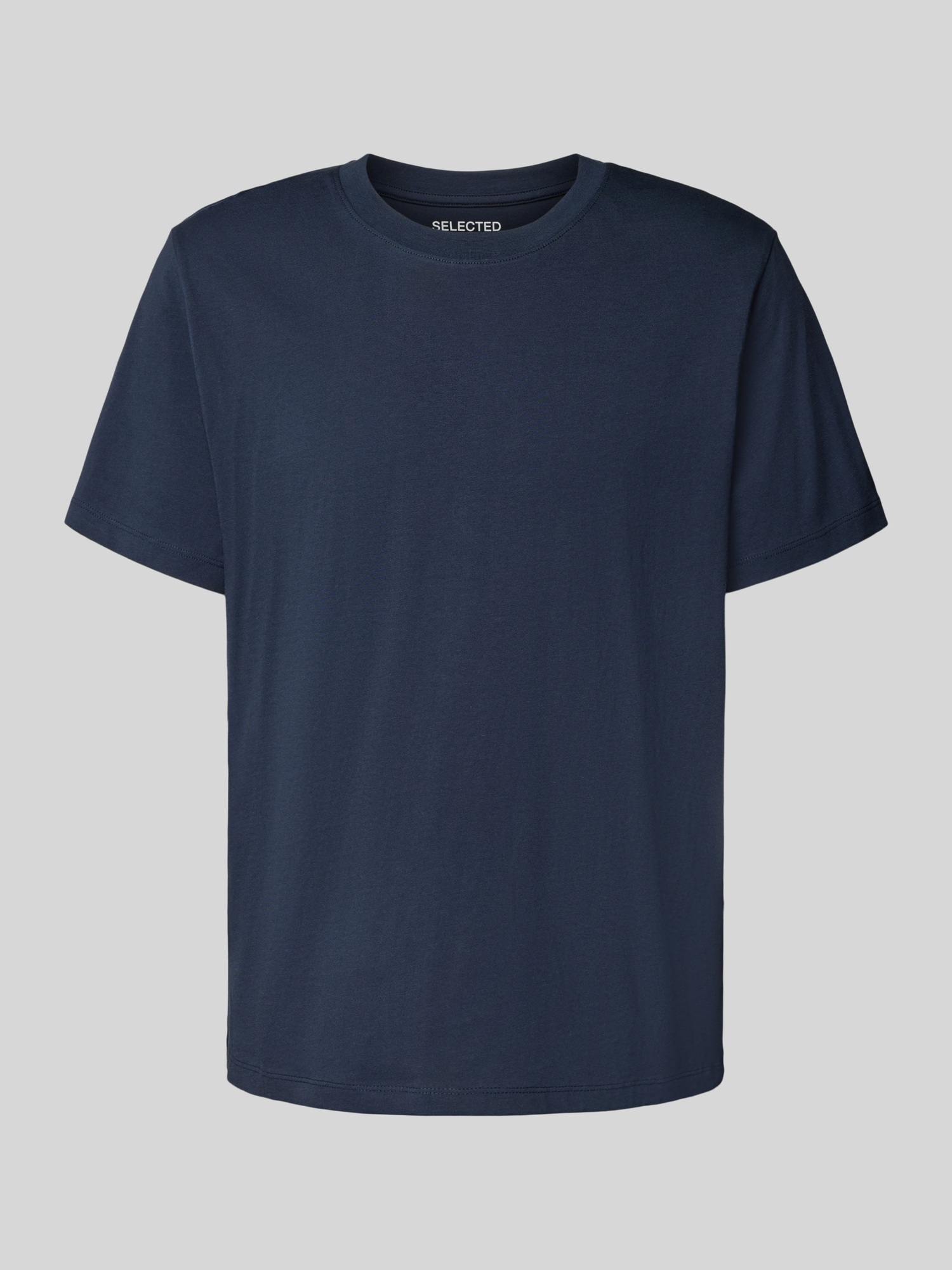 Selected Homme Herren Rundhals T-Shirt SLHASPEN - Regular Fit - Bild 5