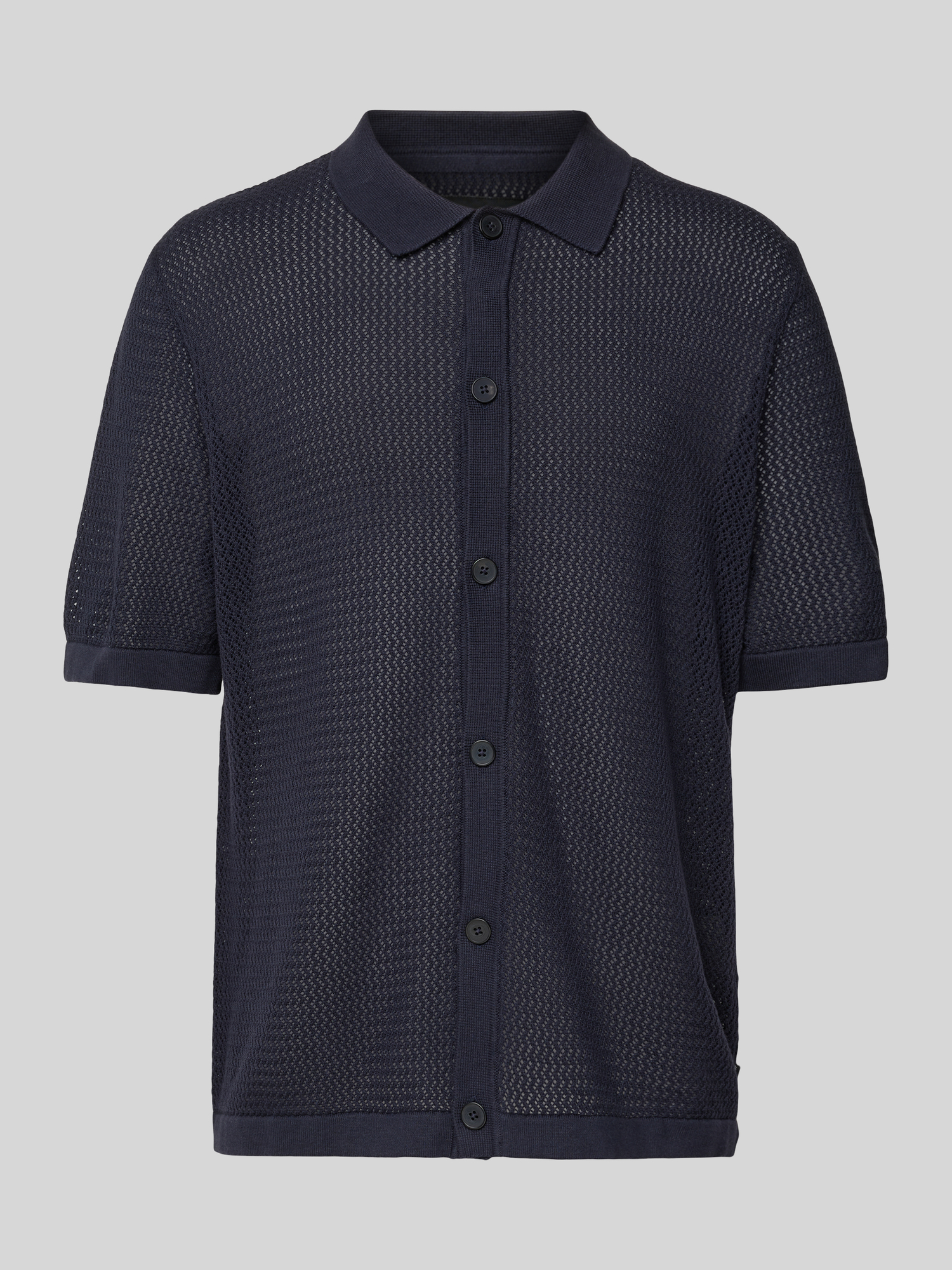 Jack & Jones Premium - Herren - Freizeithemd - XL - Dunkelblau - Baumwolle