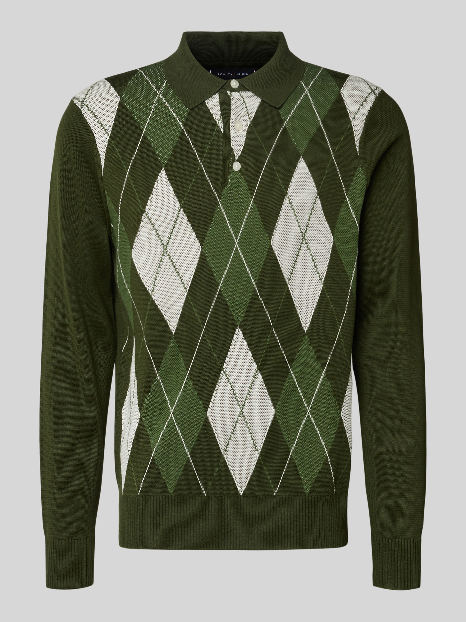Tommy Hilfiger Herren Pullover Baumwolle Khaki XXL
