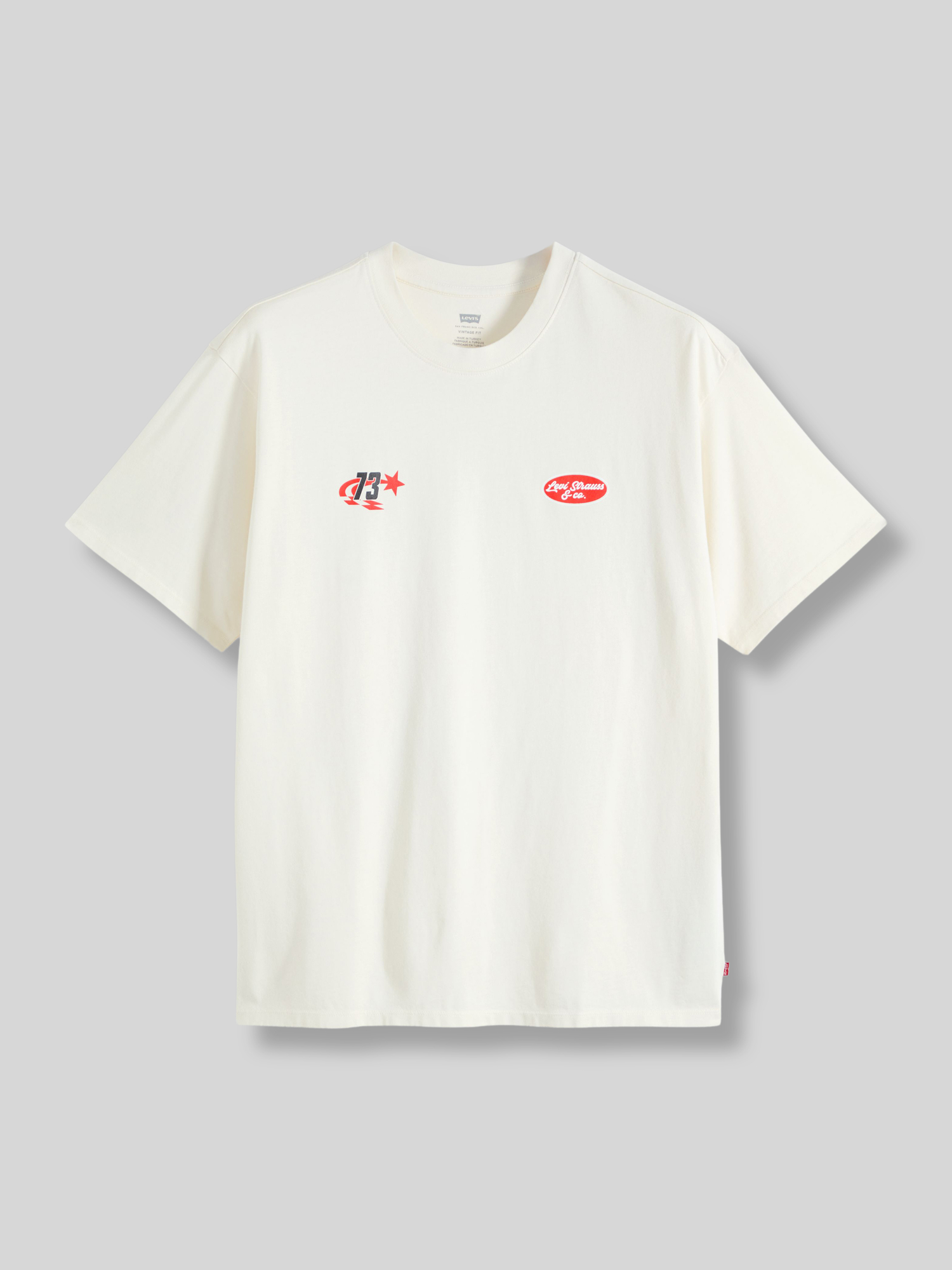 Levi's - Herren - T-Shirt - XL - Offwhite