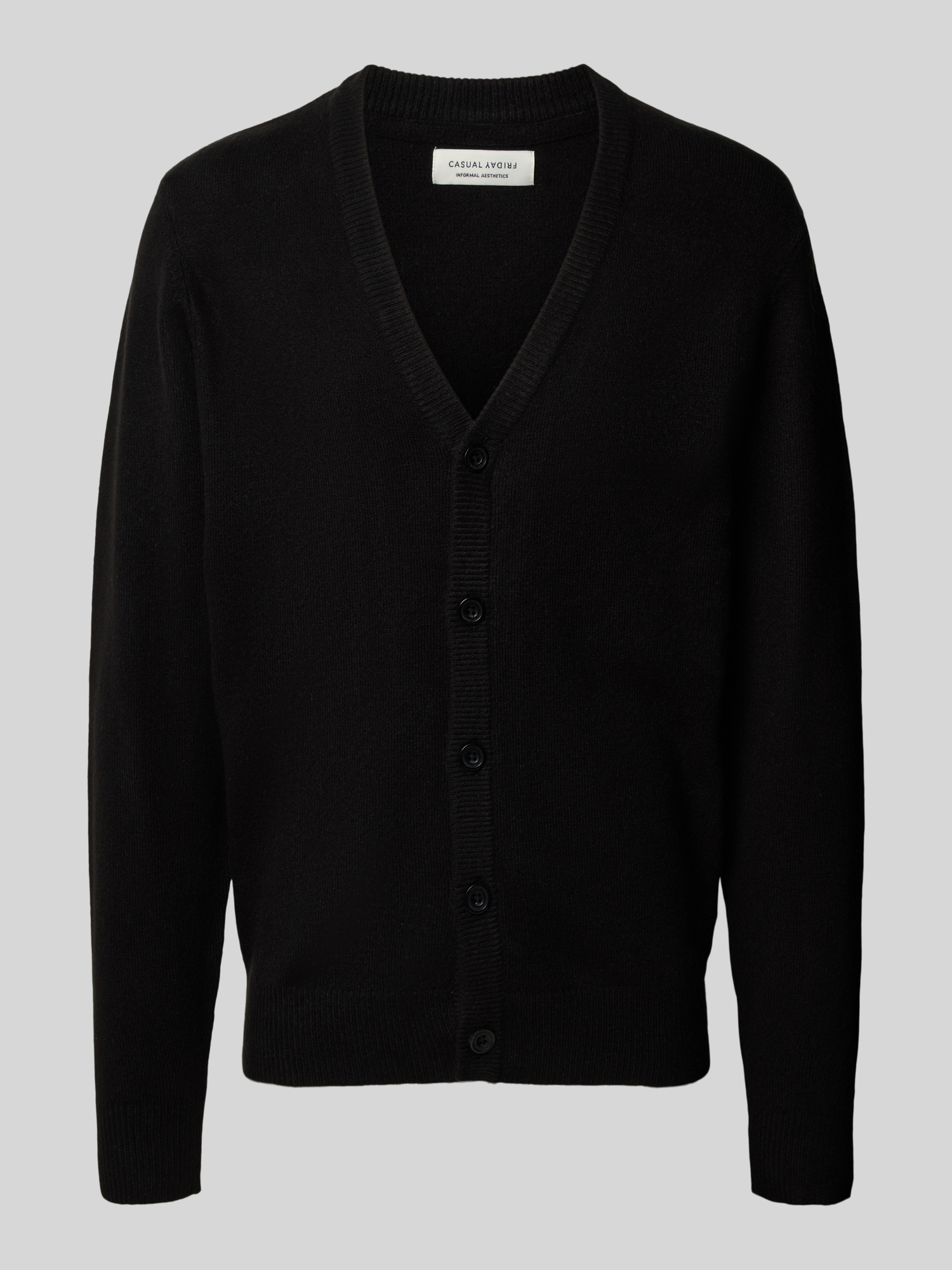 Casual Friday Schwarz Strickjacke Heine - Bild 3