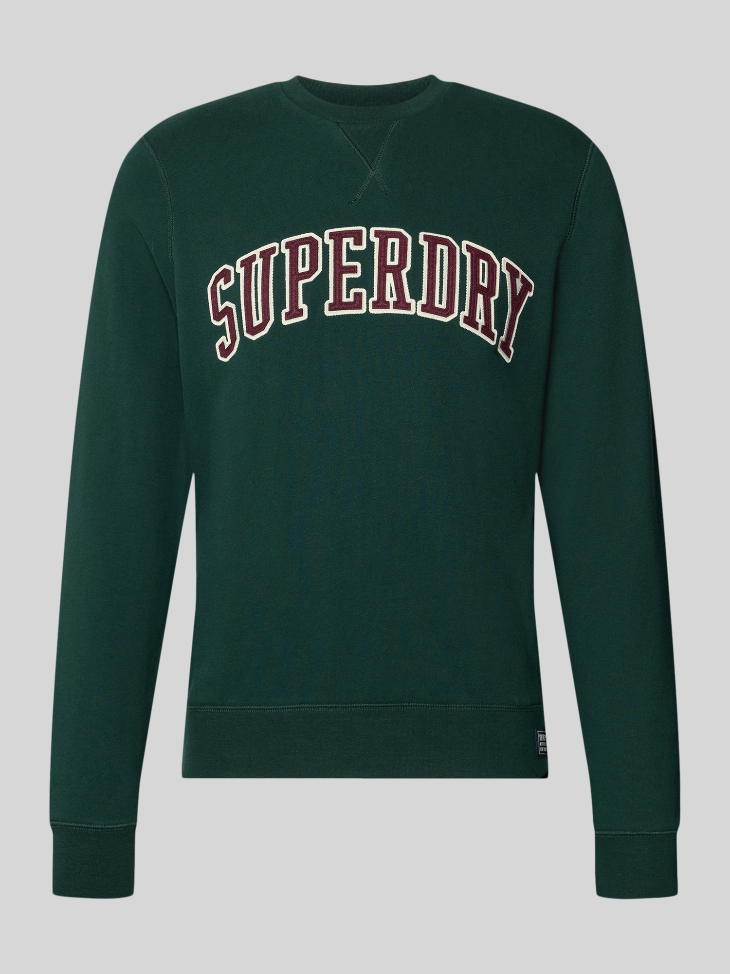 Superdry Grün Athletic Sweatshirt In Relaxed-Fit Mit Rundhalsausschnitt Und Applikation - Bild 5