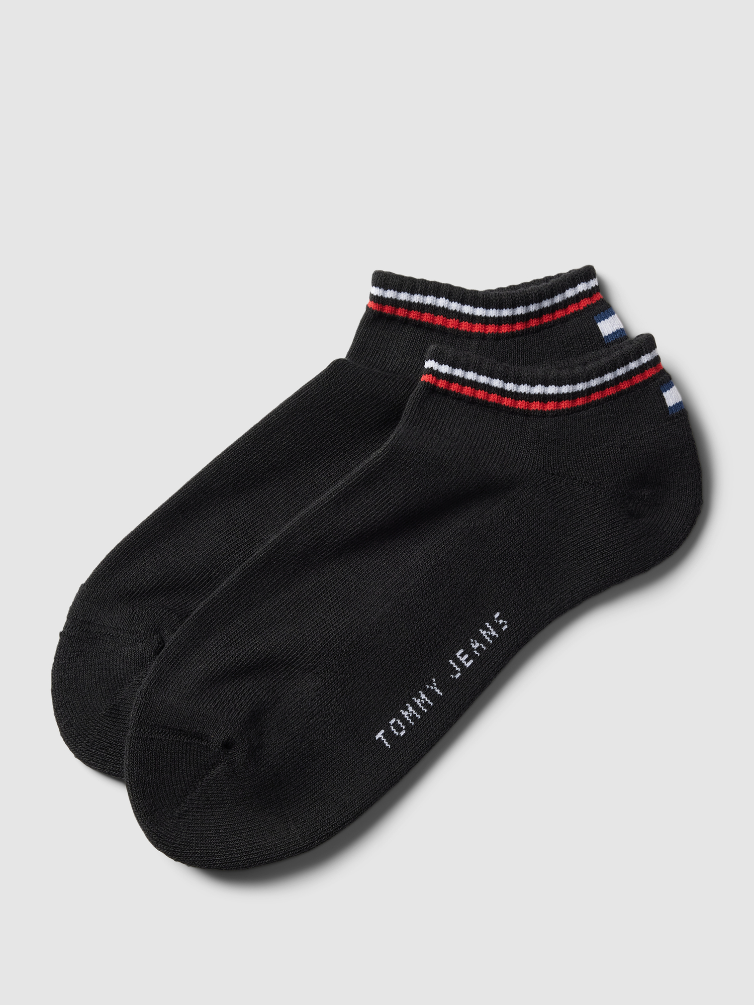 Tommy Hilfiger Herren Socken - 2er-Pack - Schwarz - Größe 43/46
