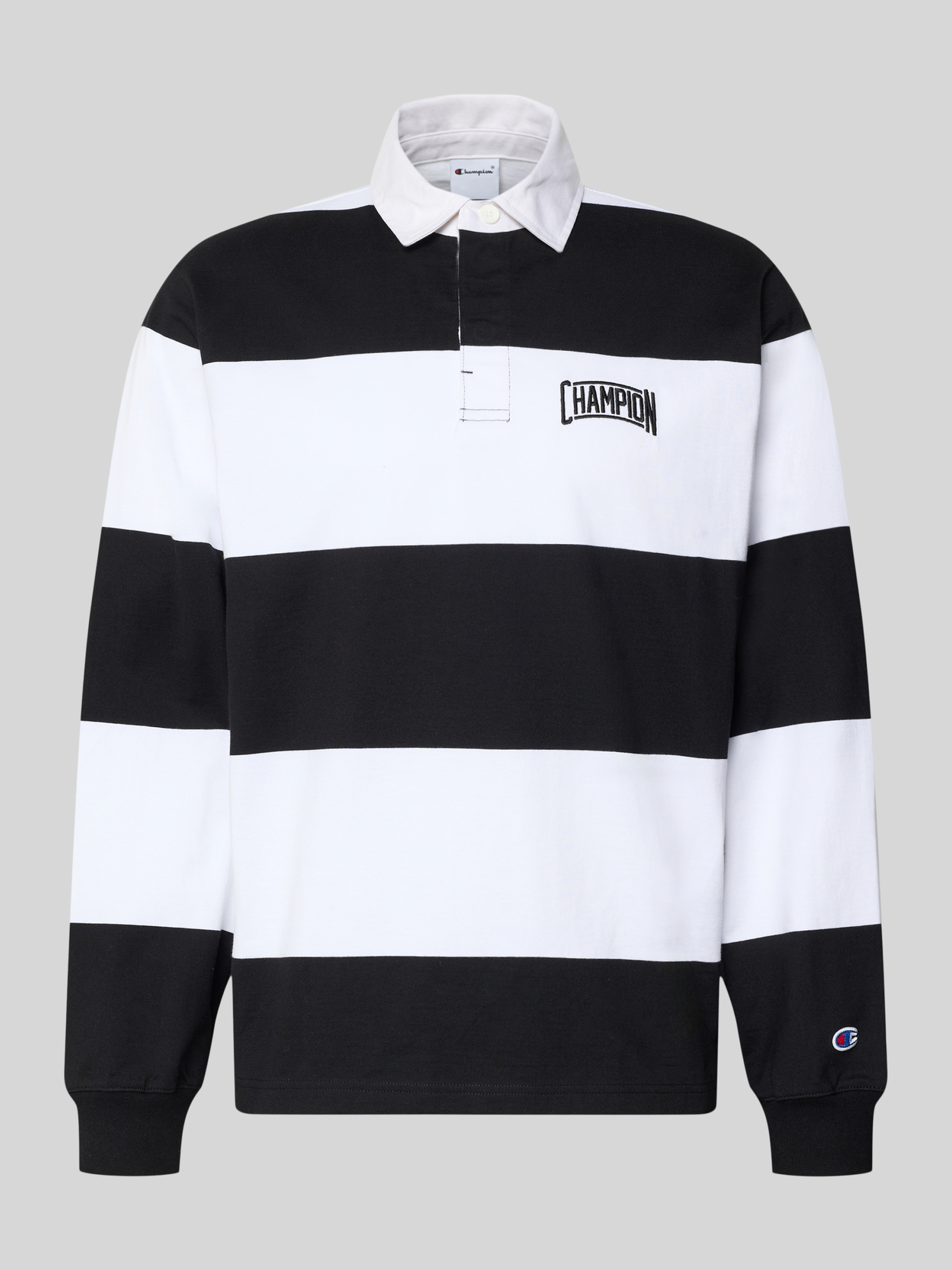 Champion Herren Poloshirt Schwarz L
