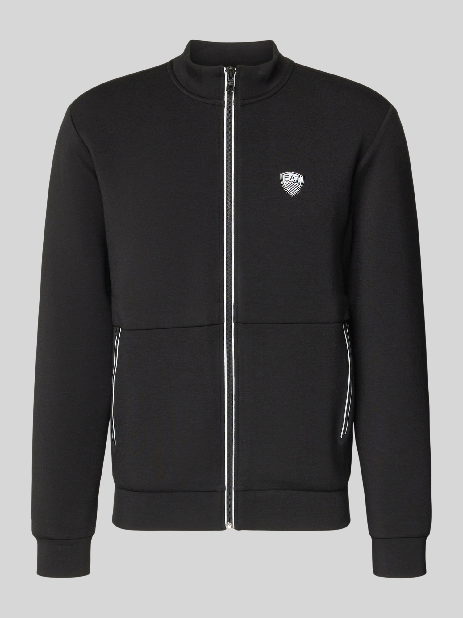 EA7 Emporio Armani Herren Trainingsjacke - Schwarz - L