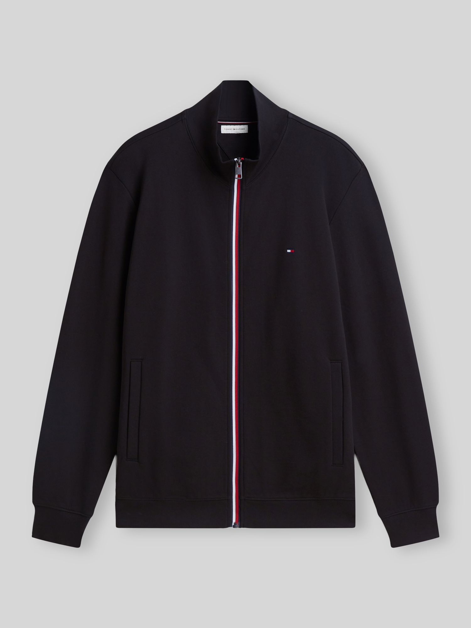 Tommy Hilfiger Herren Schwarz Sweatjacken, Gr. Xl