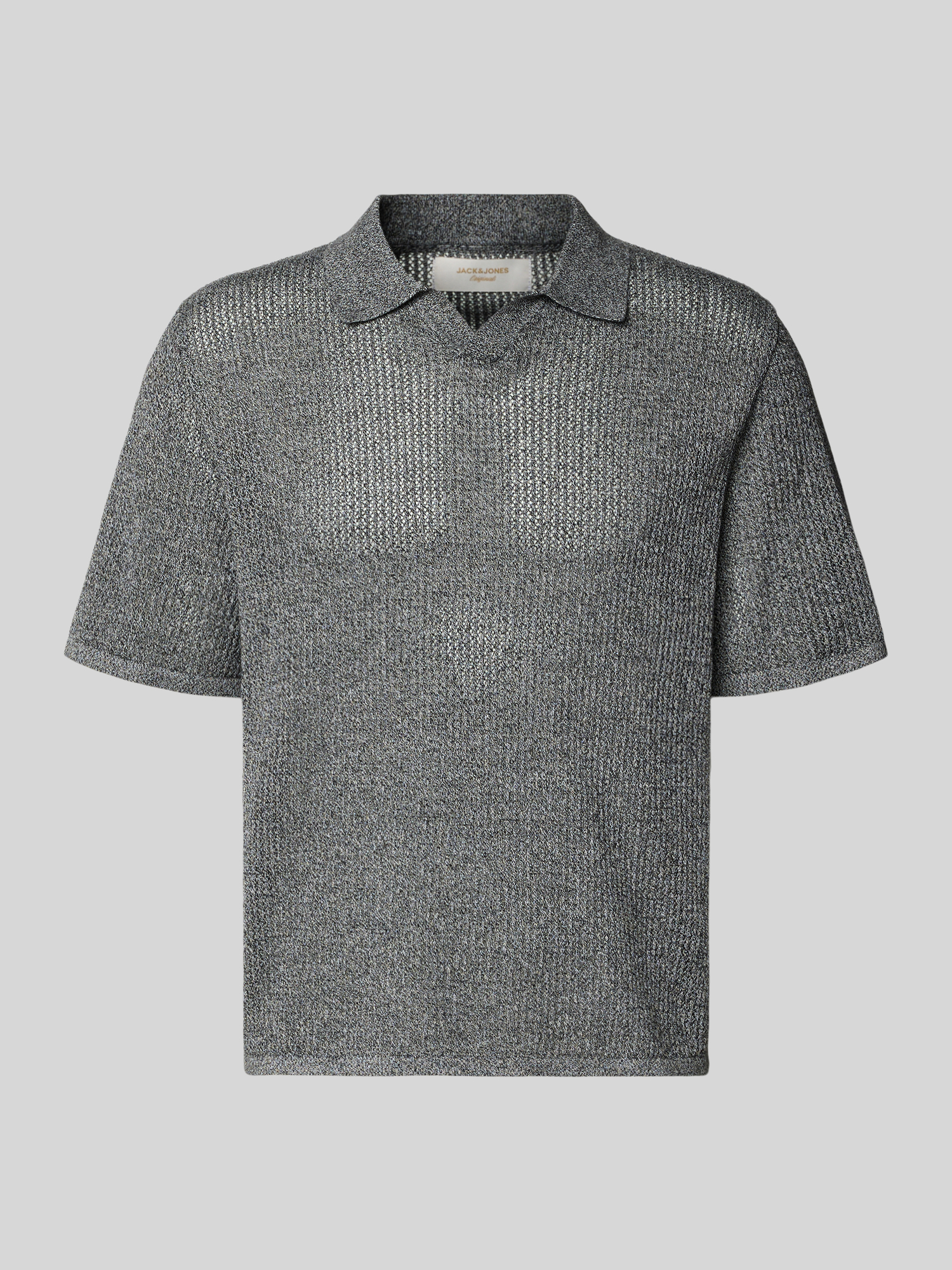 jack & jones - Poloshirt - Grau - Baumwolle - S