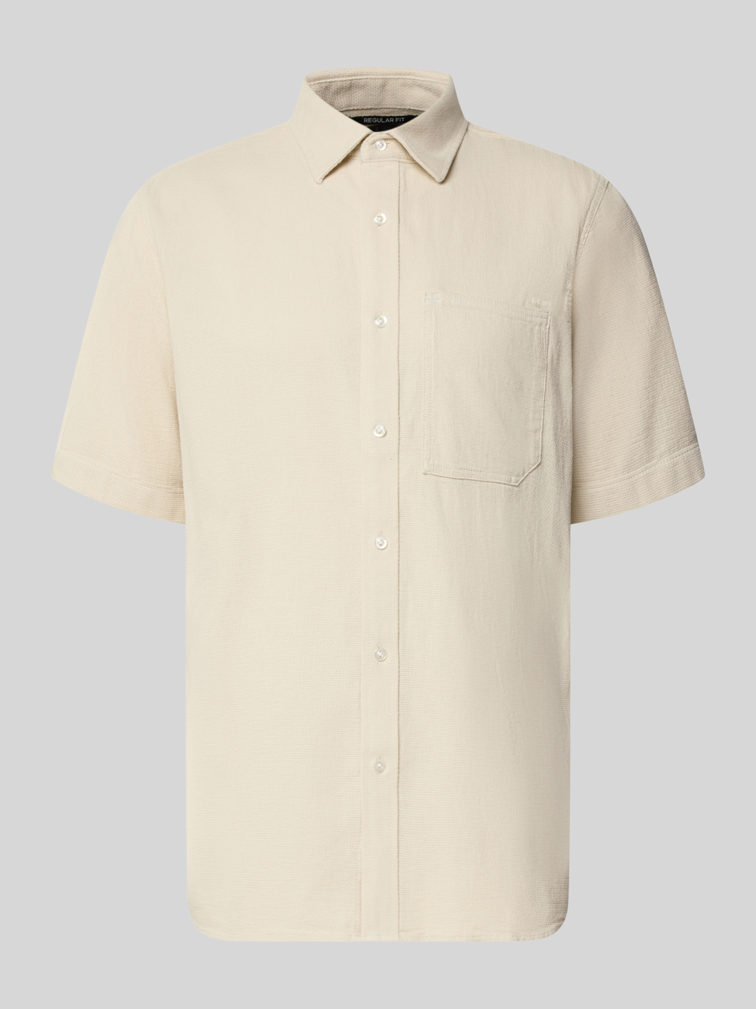 G-Star Raw - Herren - Kurzarmhemd - Regular Fit - Offwhite - L