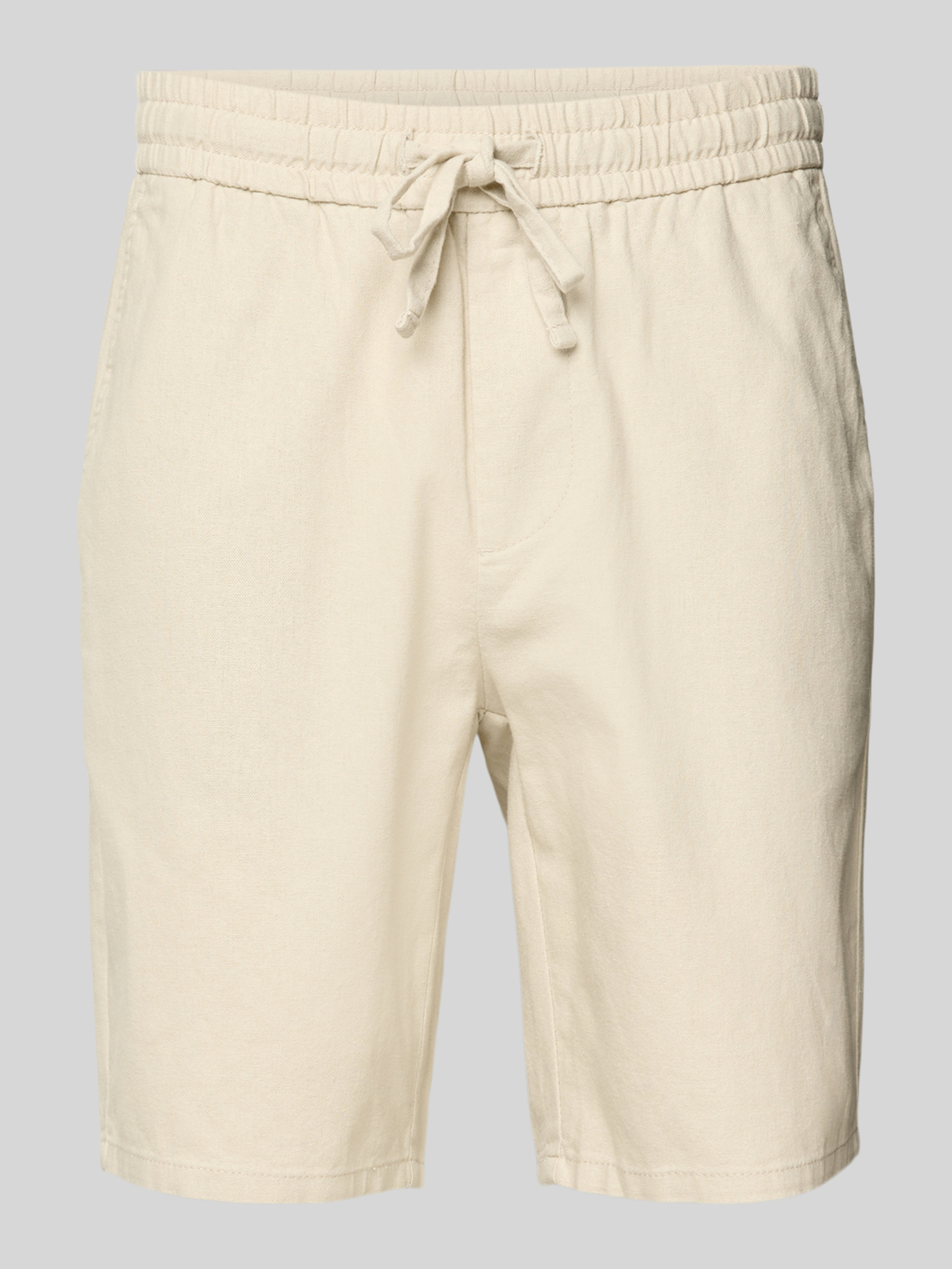 Only & Sons Herren Leinenmischung Bermuda Shorts - Beige - XXL