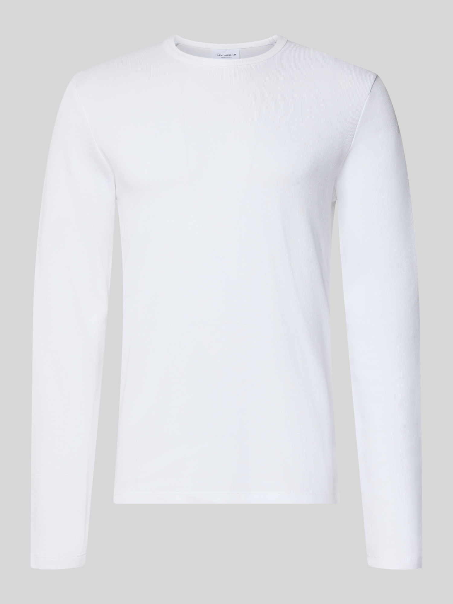 Lindbergh Herren Weiss Langarmshirts, Beige, Gr. Xl