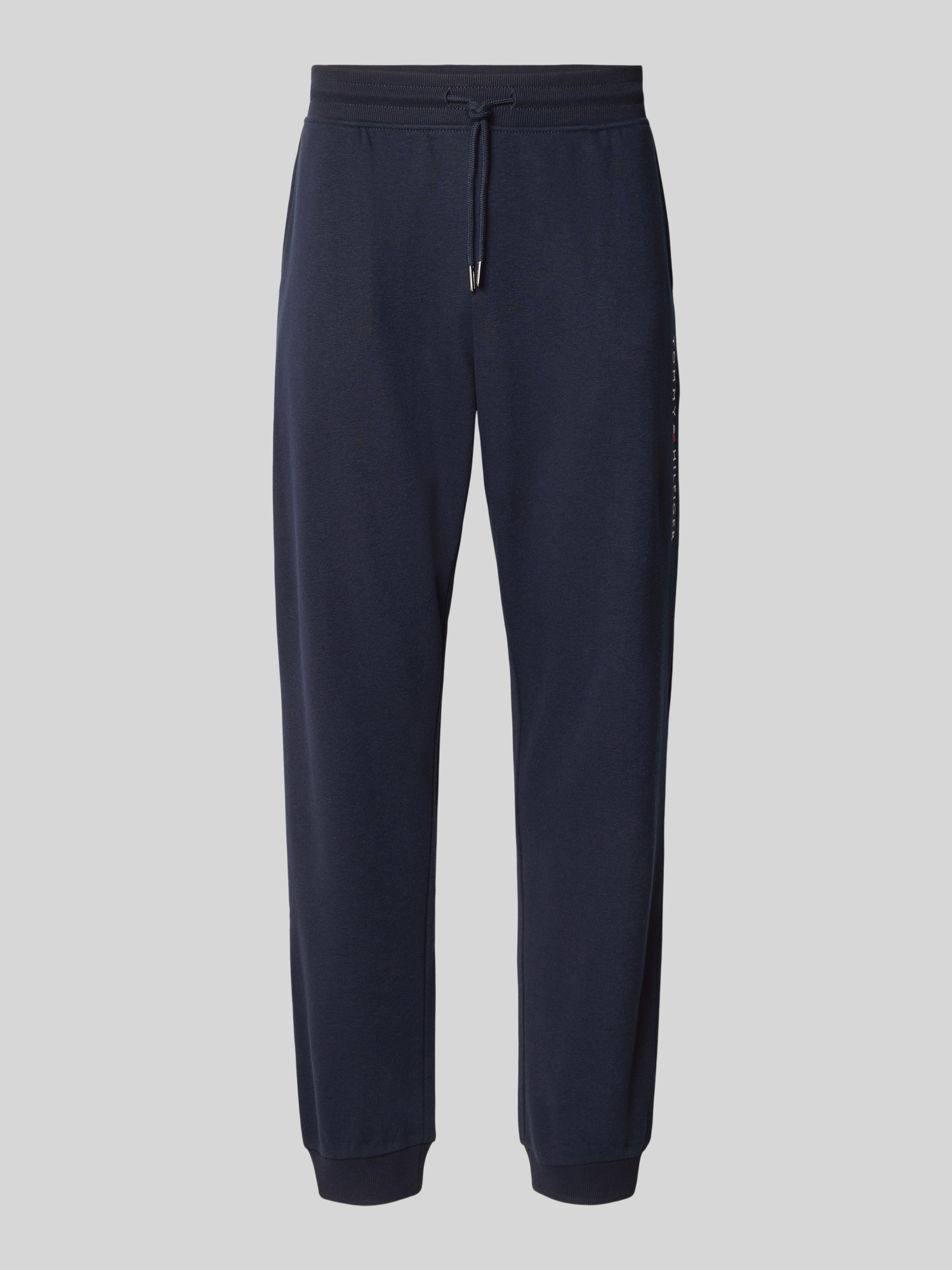 Tommy Hilfiger Herren Grau Original Cuffed Leg Joggers Marine Medium - Image 4