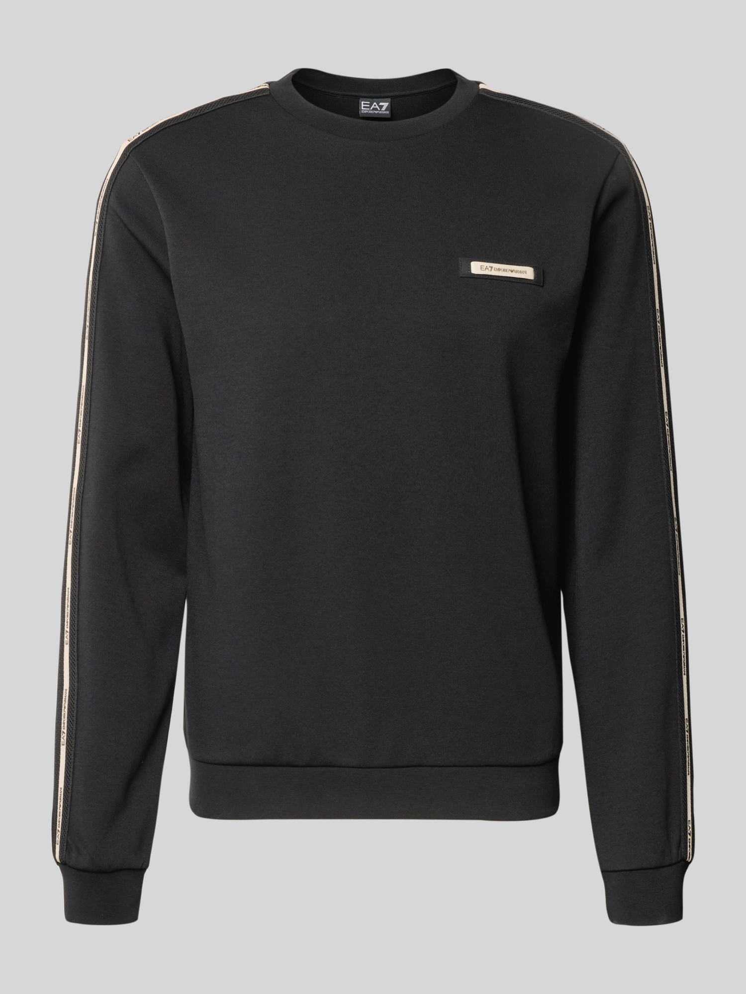 EA7 Emporio Armani Herren Sweatshirt Schwarz M