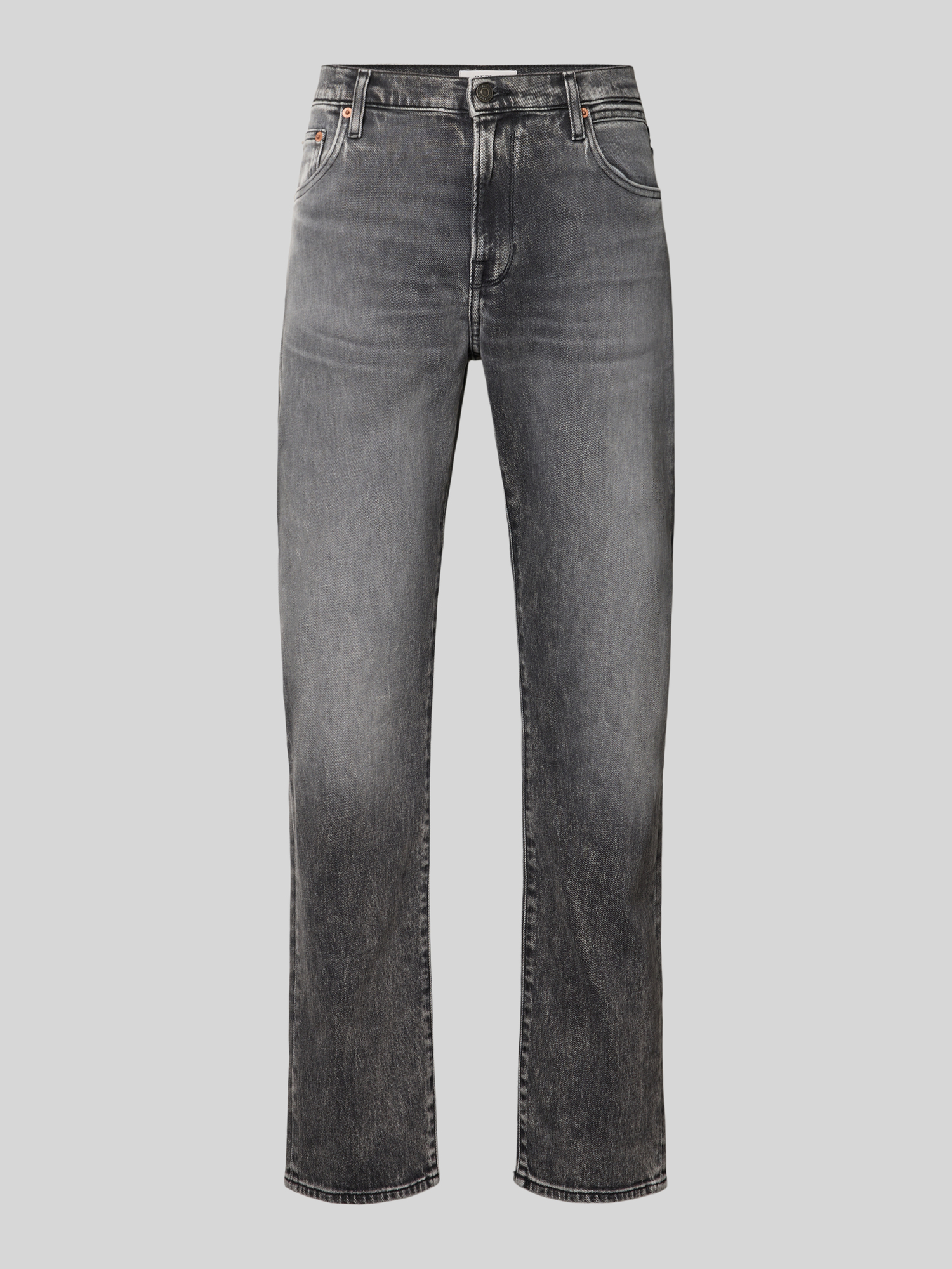 Replay Herren Mittelgrau Straight Leg Jeans, Grau, Gr. 34/34