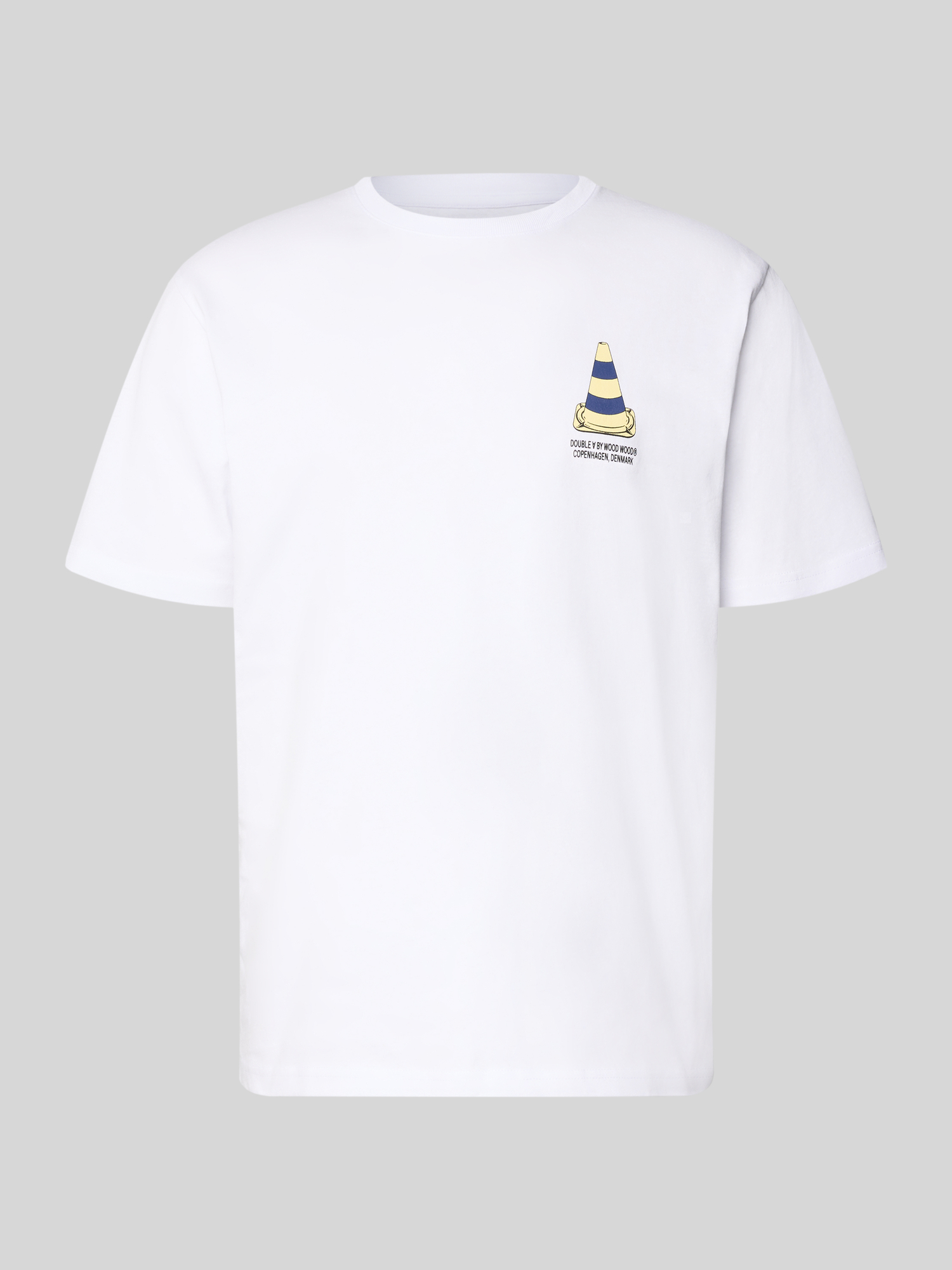 Wood Wood Herren T-Shirt L Weiss