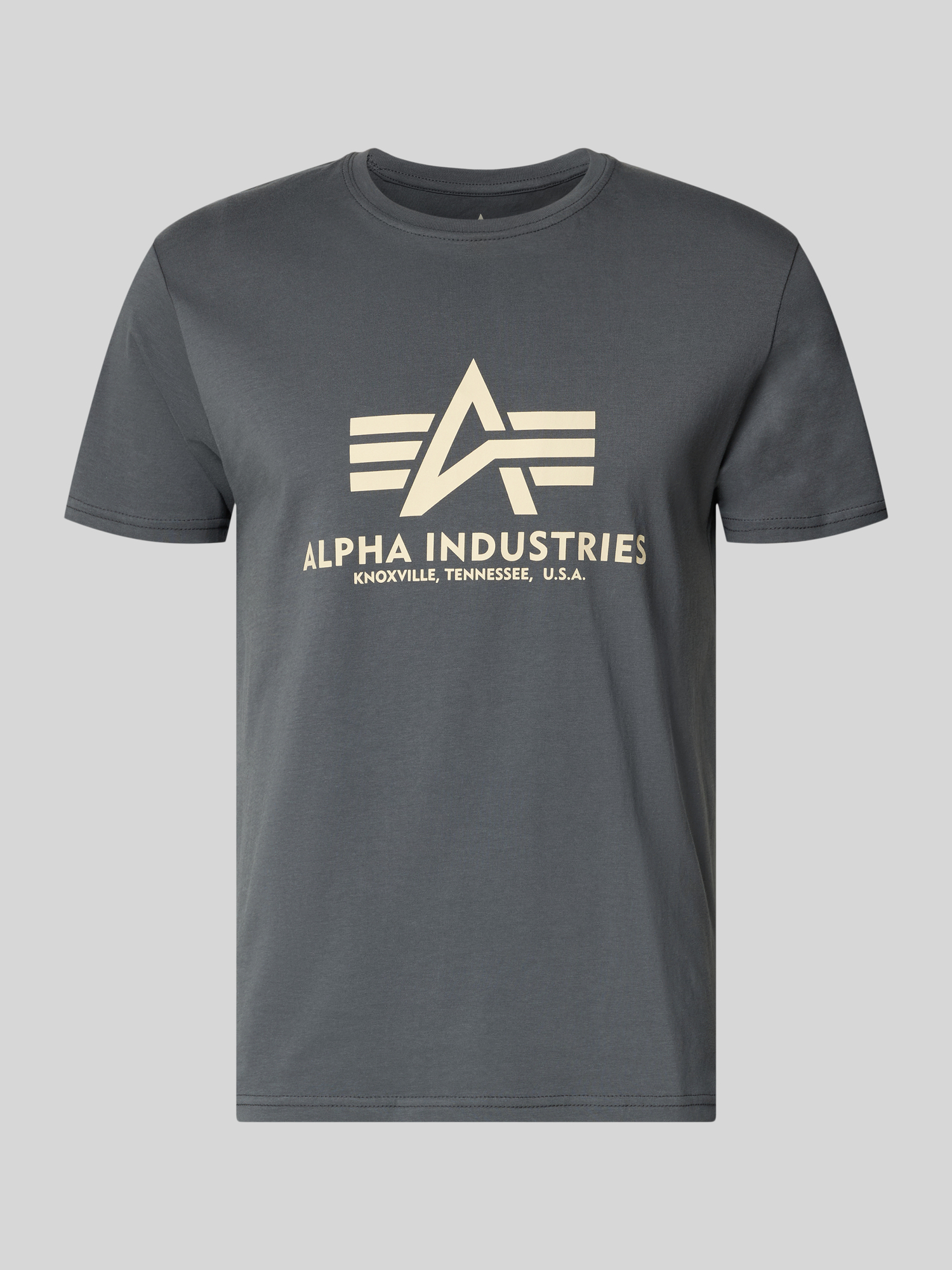 Alpha Industries Herren T-Shirt Gr. M Anthrazit
