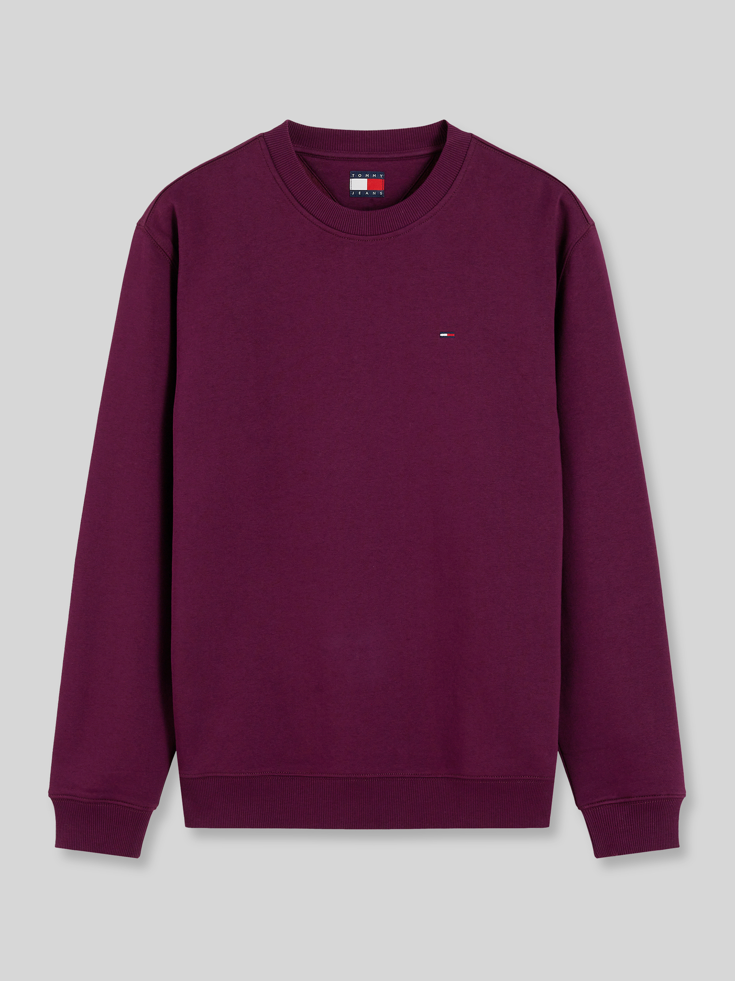 Tommy Jeans - Herren - Sweatshirt - S - Bordeaux