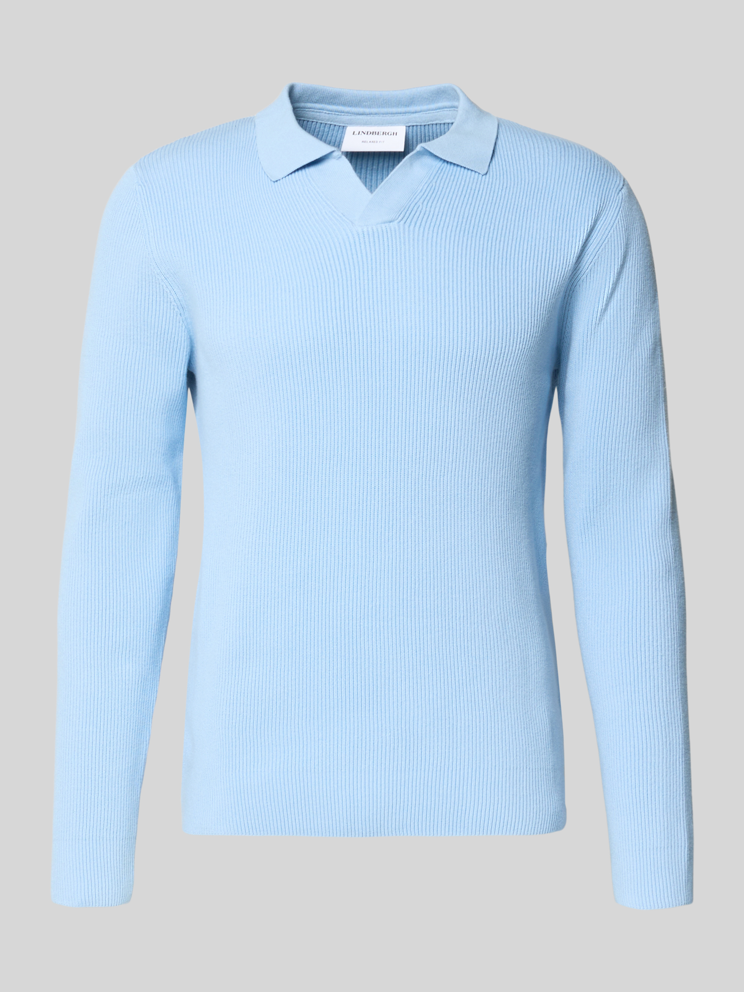 Lindbergh Herren Pullover - Hellblau - XXL