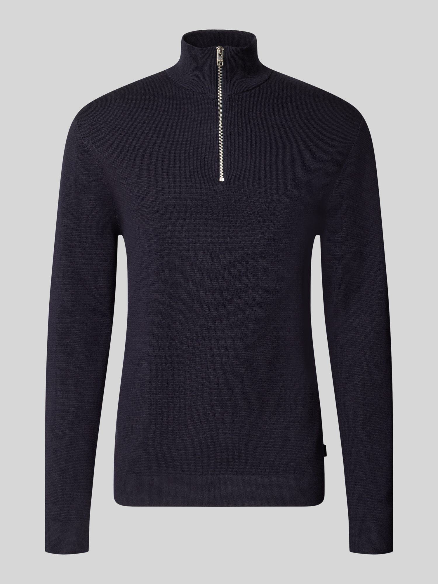 Jack & Jones Blau Pullover Mit Reißverschlusskragen Milano - Bild 5
