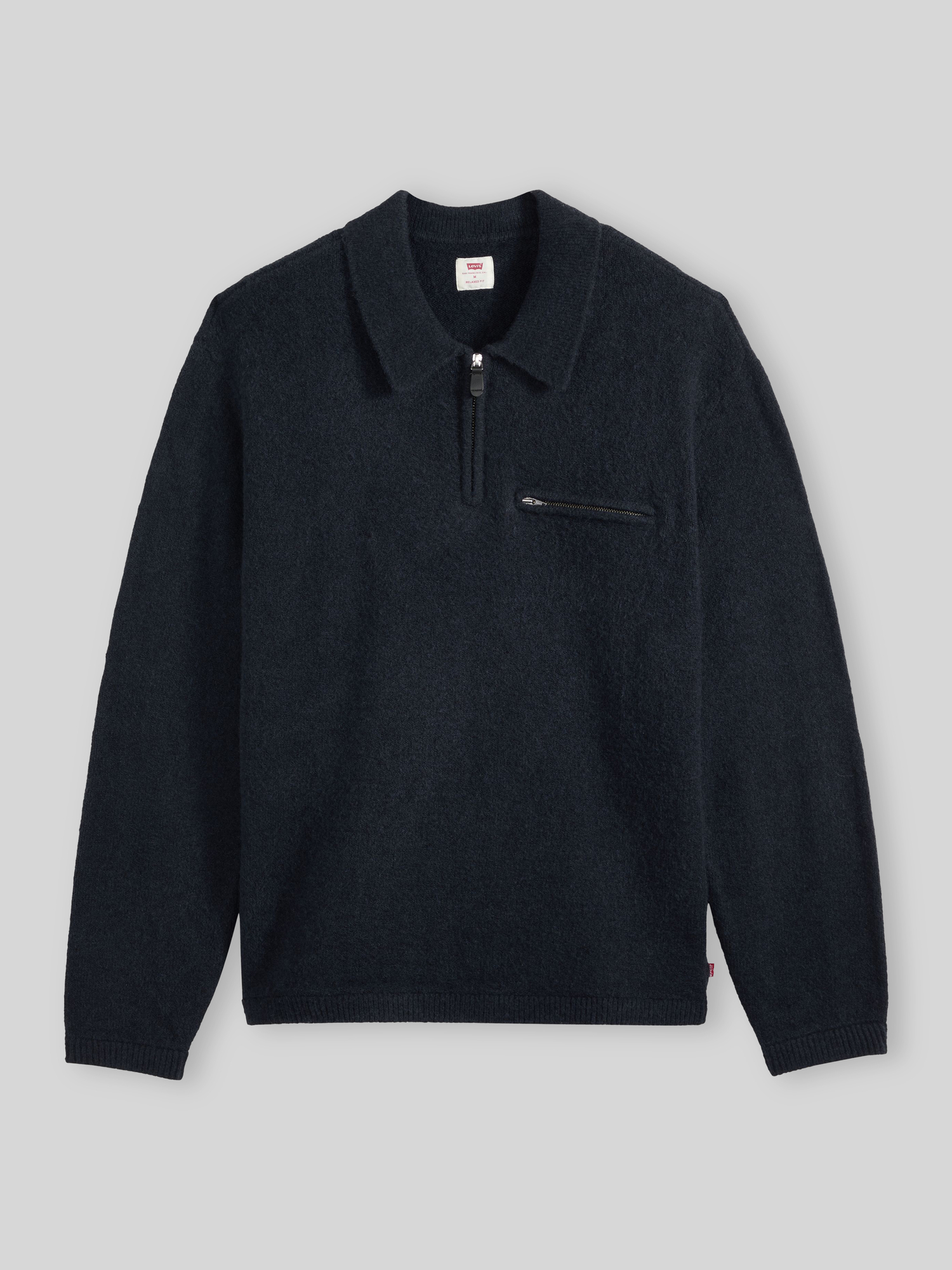 Levi's® - Herren - Troyer - Boulder Quarter-zip - M - Marine