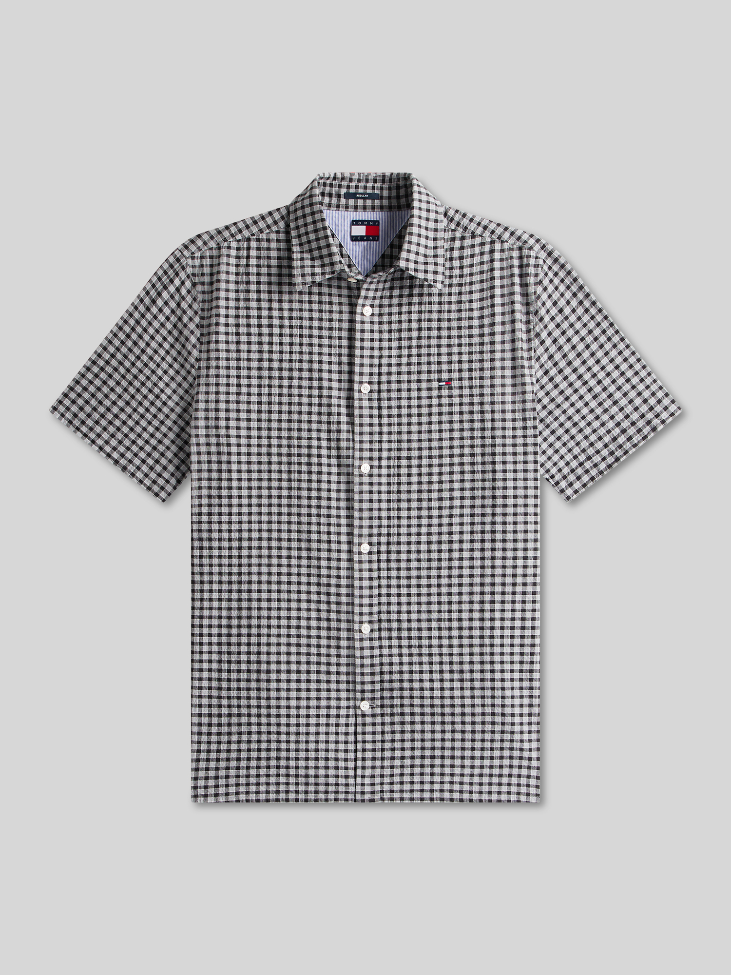 Tommy Jeans - Herren - Freizeithemd - L - Schwarz