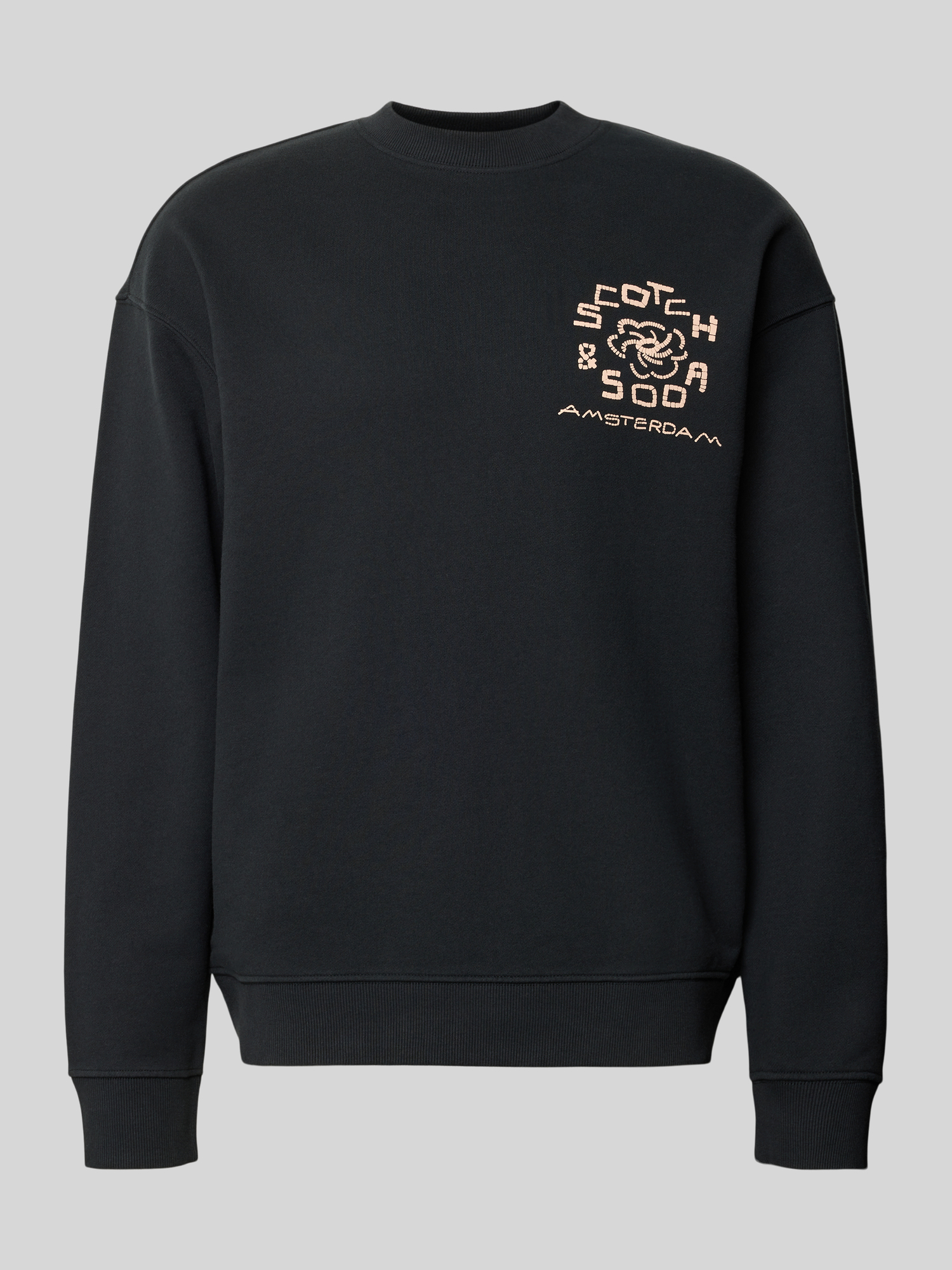 Scotch & Soda - Herren - Pullover - L - Schwarz