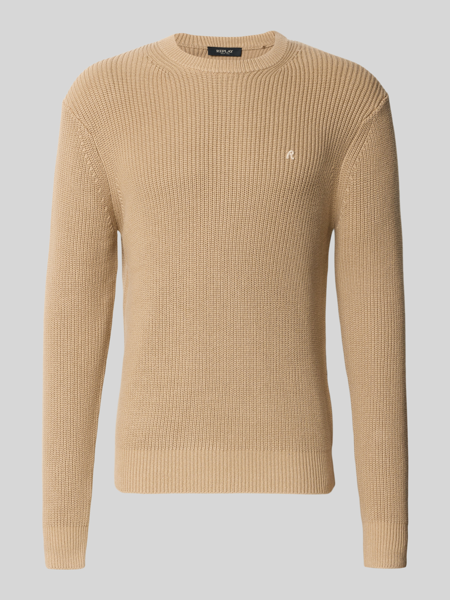 Replay , Herren, Strickwaren, Beige, Xl - Bild 4