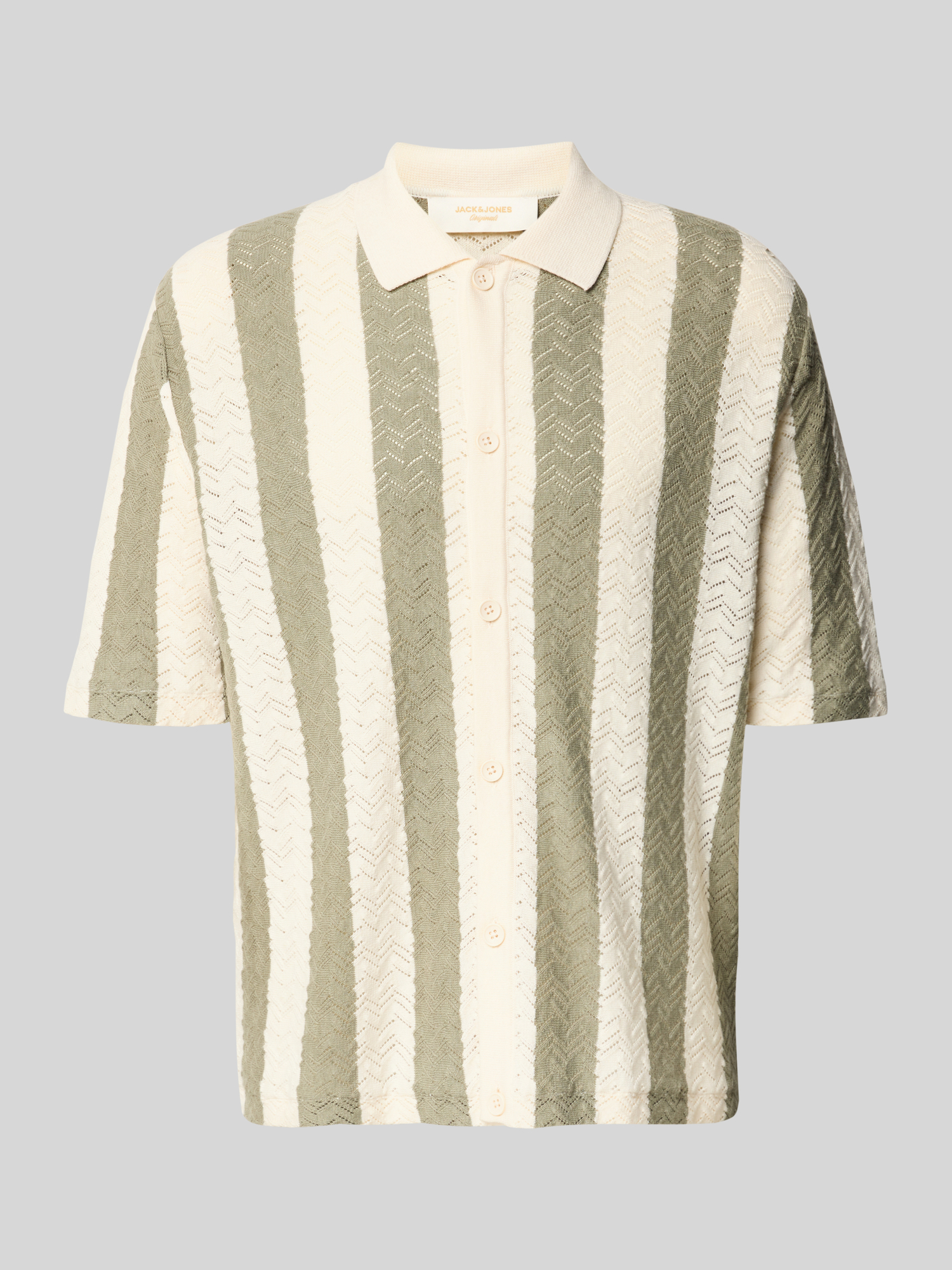 Jack & Jones Poloshirt Herren Regular Fit Gr. M Oliv