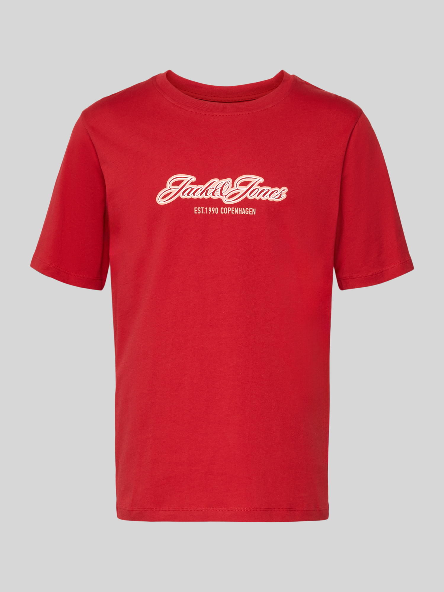 Jack & Jones Herren T-Shirt - Rot - S