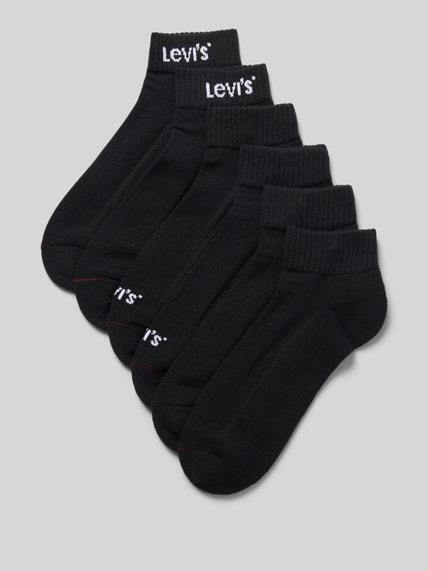 Levi's® Herren Schwarz Socken, Gr. 43-46