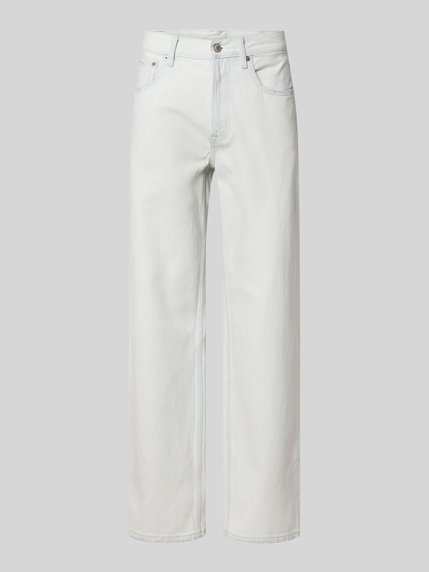 Calvin Klein Jeans Herren Straight Fit Jeans Hellblau 34/32