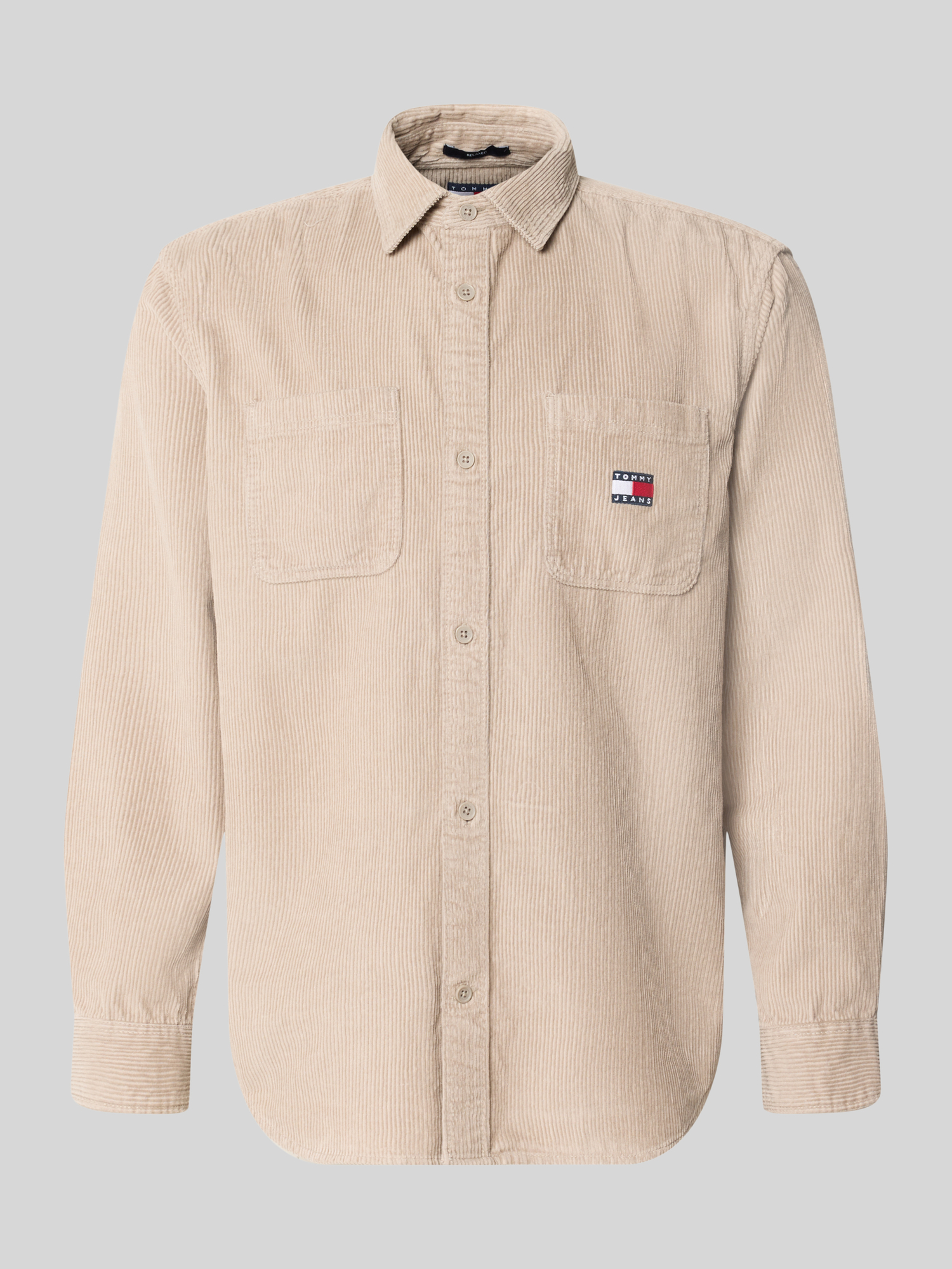 Tommy Jeans Herren Beige Tommy Hilfiger Freizeithemden, Gr. S