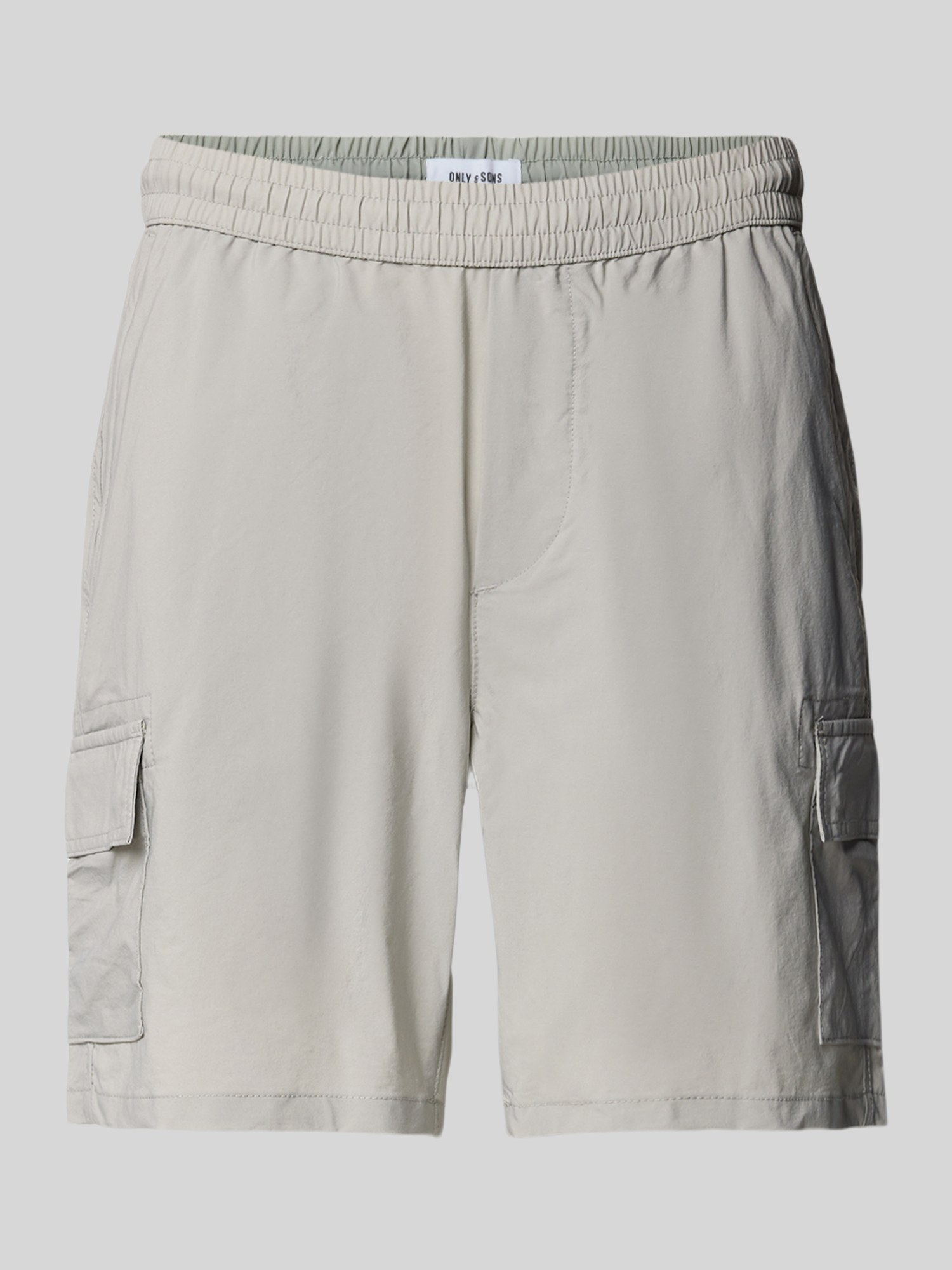 Only & Sons Herren Cargoshorts L Hellgrau