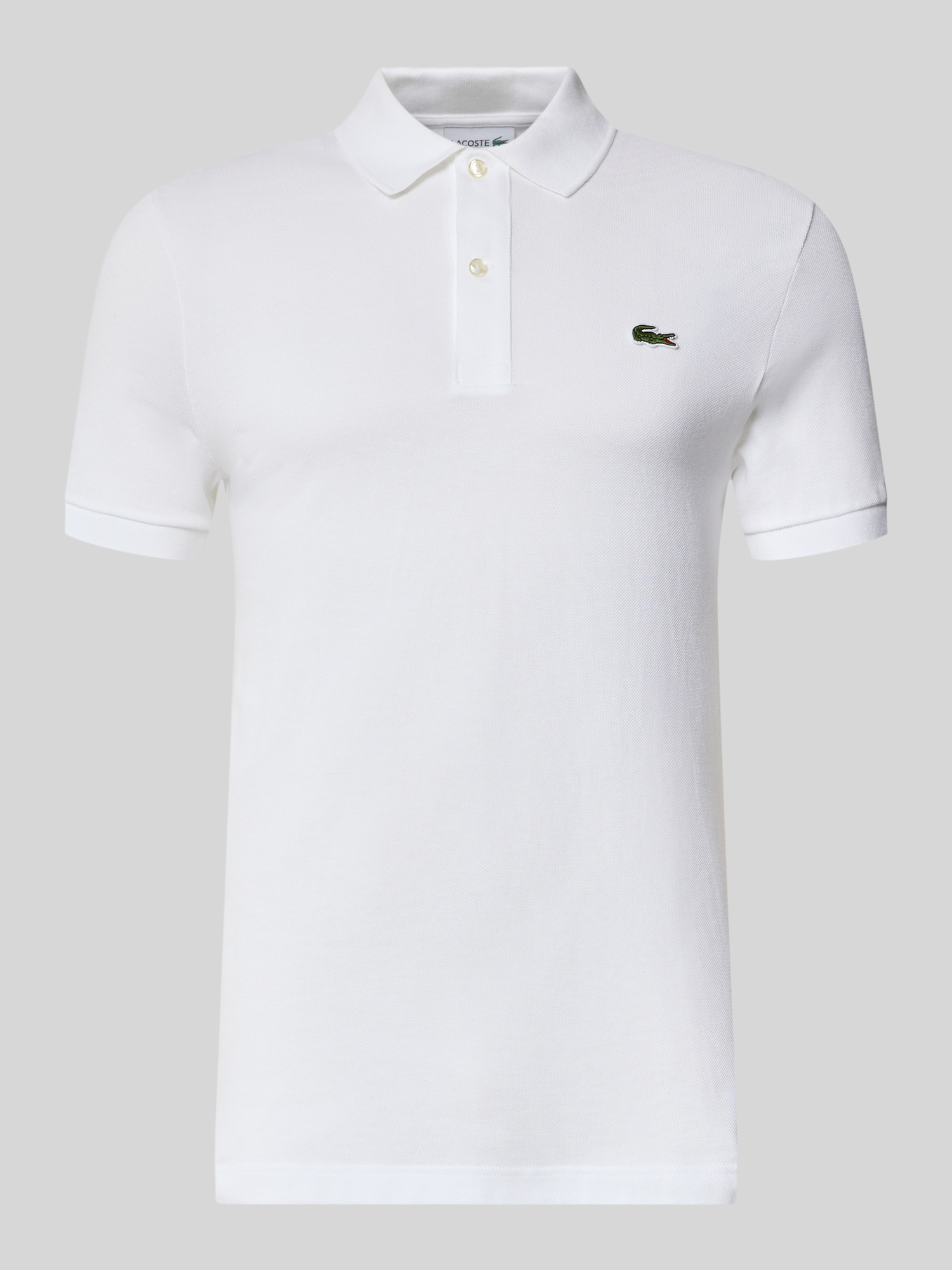 Lacoste - Herren - Poloshirt - Slim Fit - Weiss - L