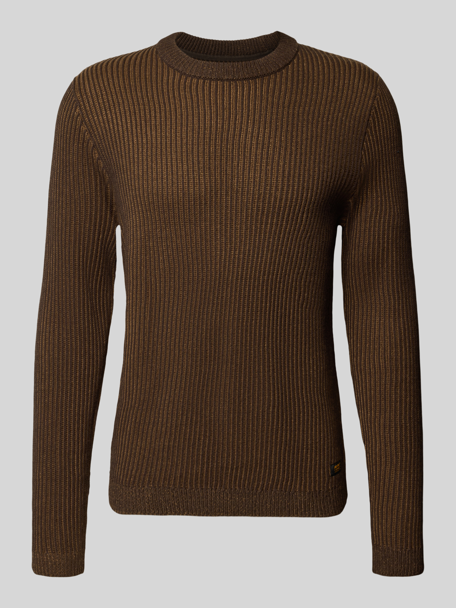 Jack & Jones Herren Braun Rundhalspullover "Jjedover Knit Crew Neck Sn", Gr. Xl, (Cocoa Detail:twist With Mulch), Strick, Obermaterial: 42% Baumwo... - Bild 3