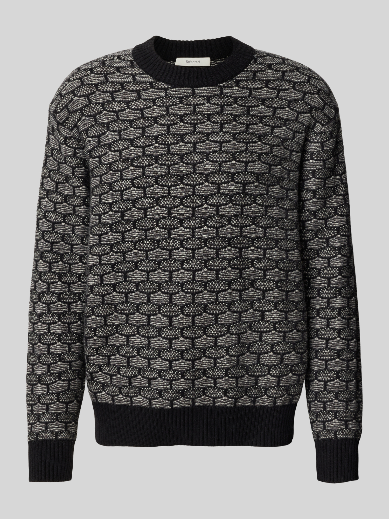 Selected Homme Pullover Herren L Schwarz