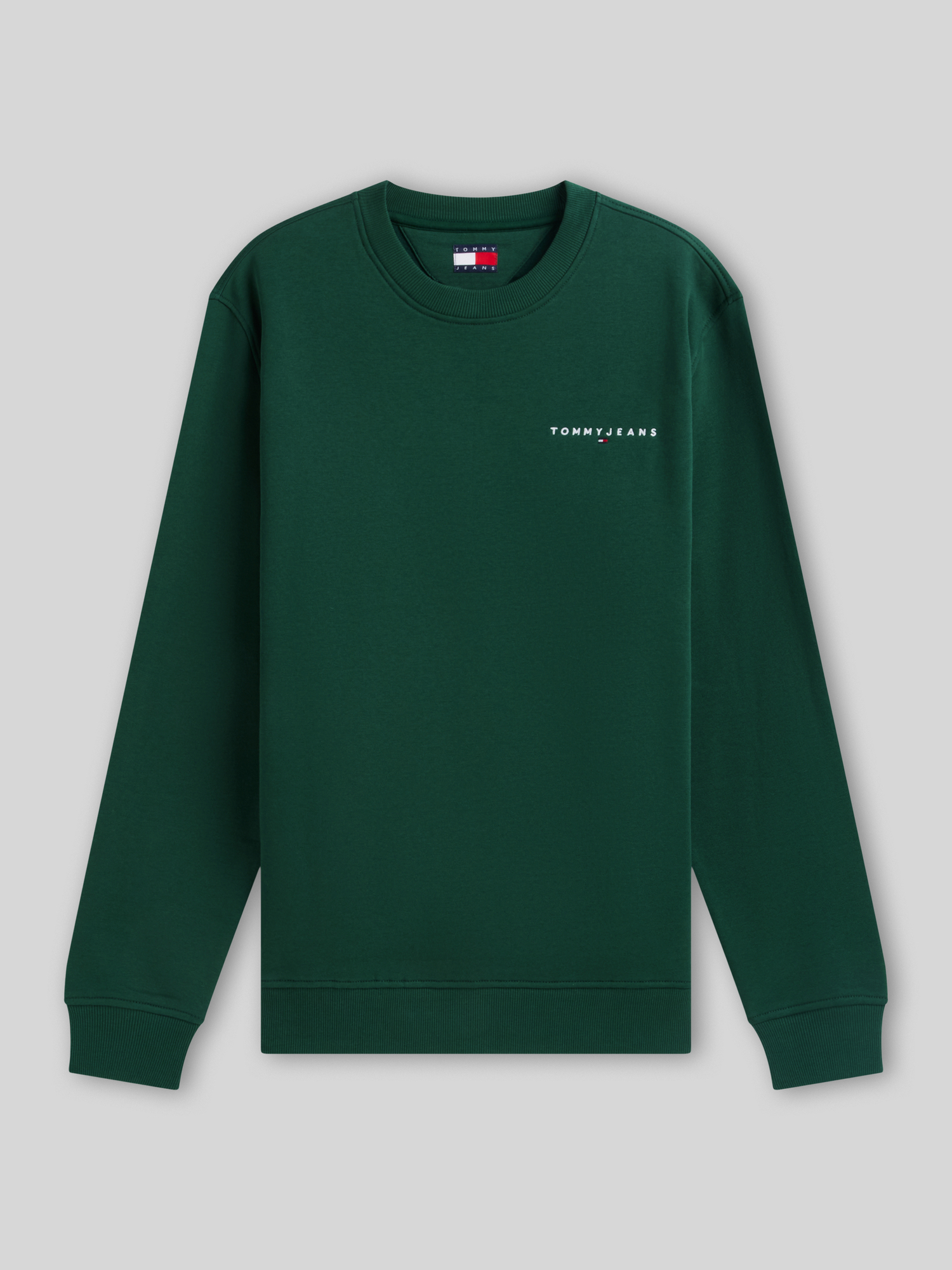 Tommy Jeans Herren Tommy Hilfiger Sweatshirts Grün Gr. Klein - Bild 3